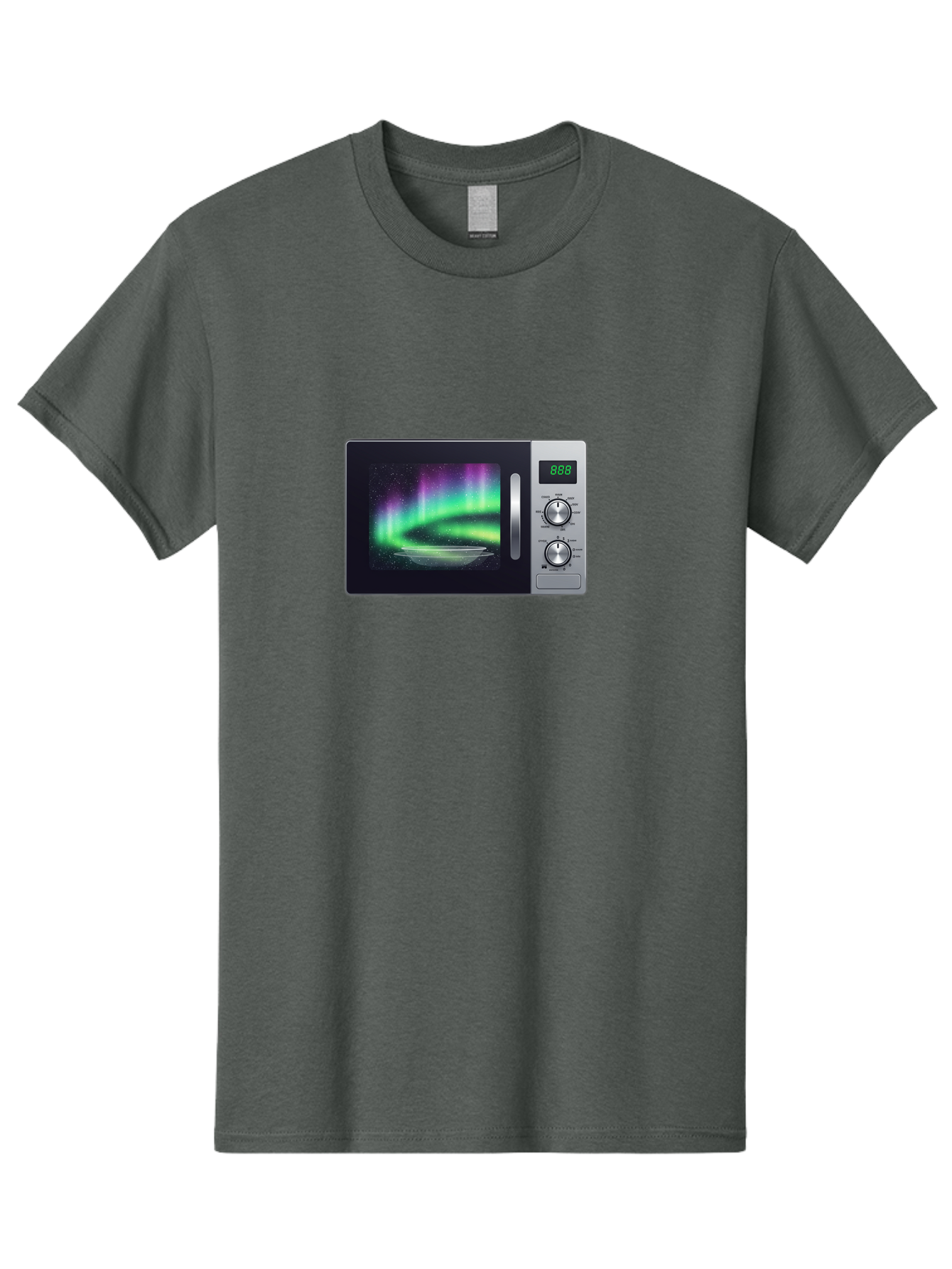 Aurora-Microwave Men'S Graphic Tee, 100% Cotton, Comfortable Casual Summer Wear, Machine Washable, Vintage Camera, Old Camera, Antique Camera, Black Camera, Classic Photography, Photography Equipment, Nostalgic Device, Film Camera, Camera Art Bao099