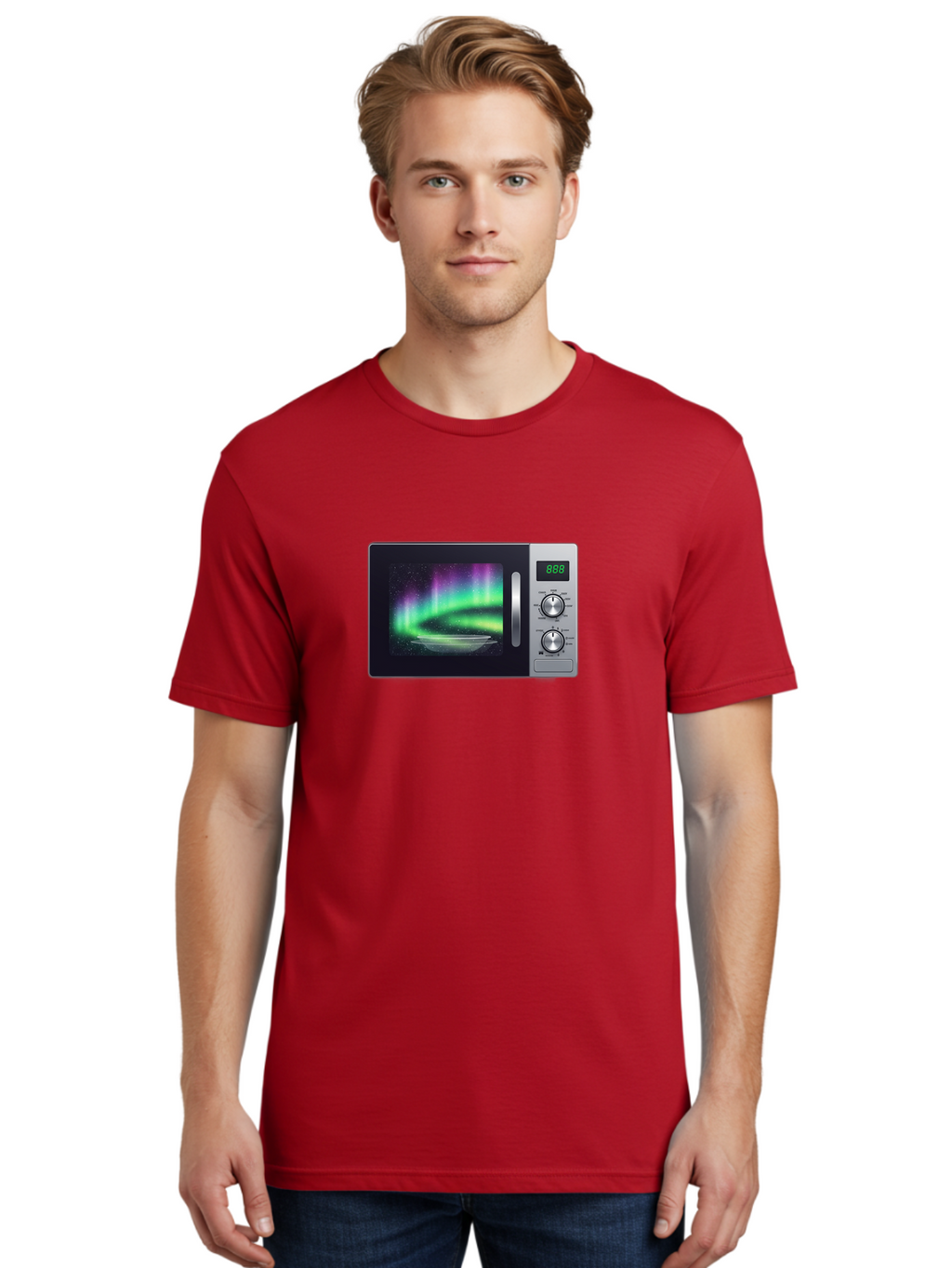 Aurora-Microwave Men'S Graphic Tee, 100% Cotton, Comfortable Casual Summer Wear, Machine Washable, Vintage Camera, Old Camera, Antique Camera, Black Camera, Classic Photography, Photography Equipment, Nostalgic Device, Film Camera, Camera Art Bao099