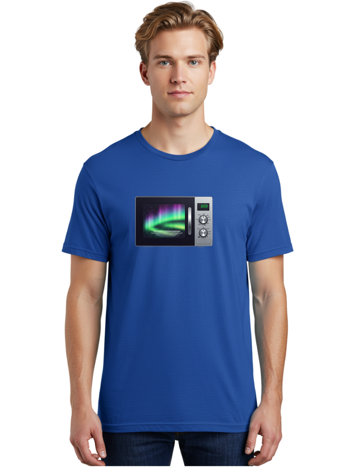 Aurora-Microwave Men'S Graphic Tee, 100% Cotton, Comfortable Casual Summer Wear, Machine Washable, Vintage Camera, Old Camera, Antique Camera, Black Camera, Classic Photography, Photography Equipment, Nostalgic Device, Film Camera, Camera Art Bao099
