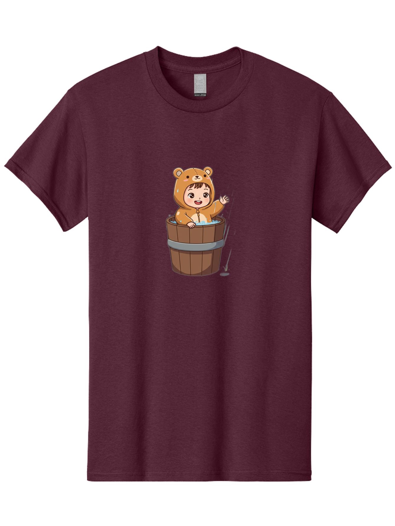 Baby-Bear-Bath Men'S Graphic Tee, 100% Cotton, Comfortable Casual Summer Wear, Machine Washable, Vintage Camera, Old Camera, Antique Camera, Black Camera, Classic Photography, Photography Equipment, Nostalgic Device, Film Camera, Camera Art Bao100
