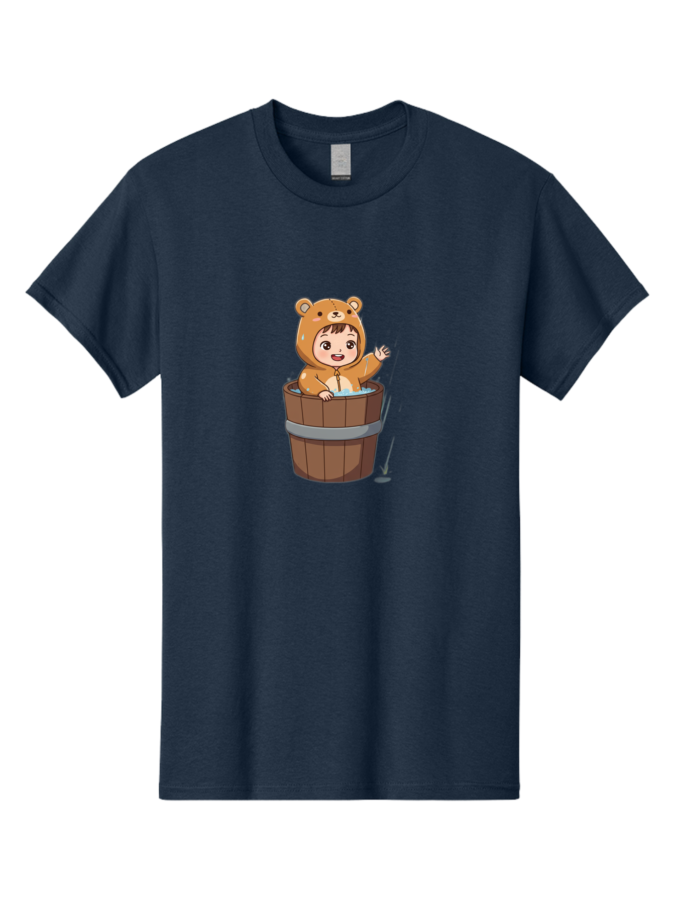 Baby-Bear-Bath Men'S Graphic Tee, 100% Cotton, Comfortable Casual Summer Wear, Machine Washable, Vintage Camera, Old Camera, Antique Camera, Black Camera, Classic Photography, Photography Equipment, Nostalgic Device, Film Camera, Camera Art Bao100