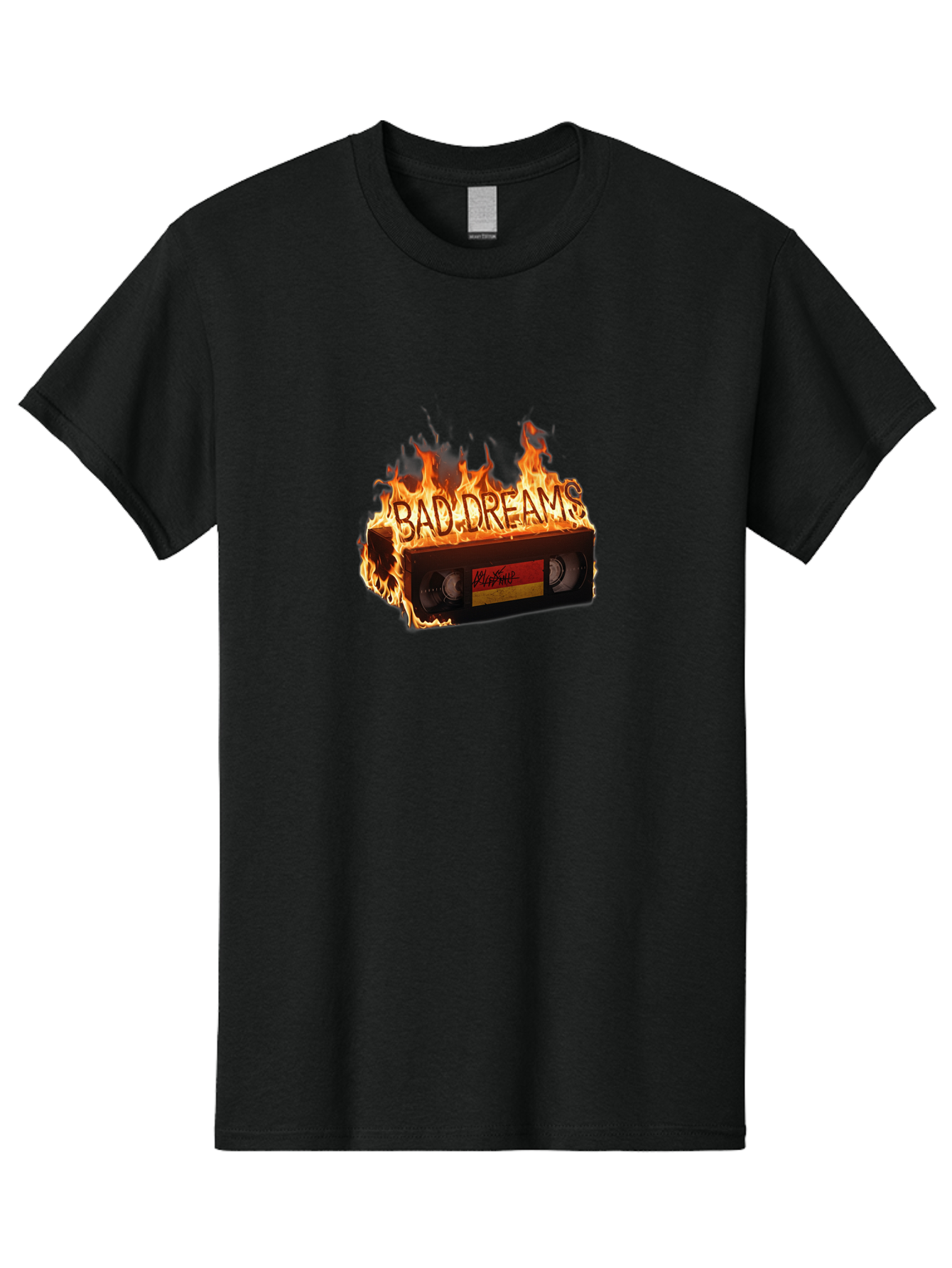 Bad-Dreams Men'S Graphic Tee, 100% Cotton, Comfortable Casual Summer Wear, Machine Washable, Vintage Camera, Old Camera, Antique Camera, Black Camera, Classic Photography, Photography Equipment, Nostalgic Device, Film Camera, Camera Art Bao103