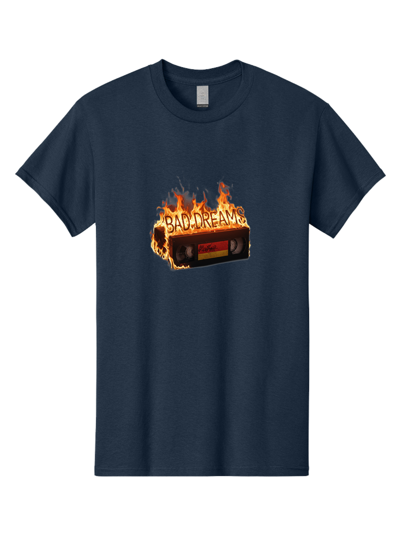Bad-Dreams Men'S Graphic Tee, 100% Cotton, Comfortable Casual Summer Wear, Machine Washable, Vintage Camera, Old Camera, Antique Camera, Black Camera, Classic Photography, Photography Equipment, Nostalgic Device, Film Camera, Camera Art Bao103