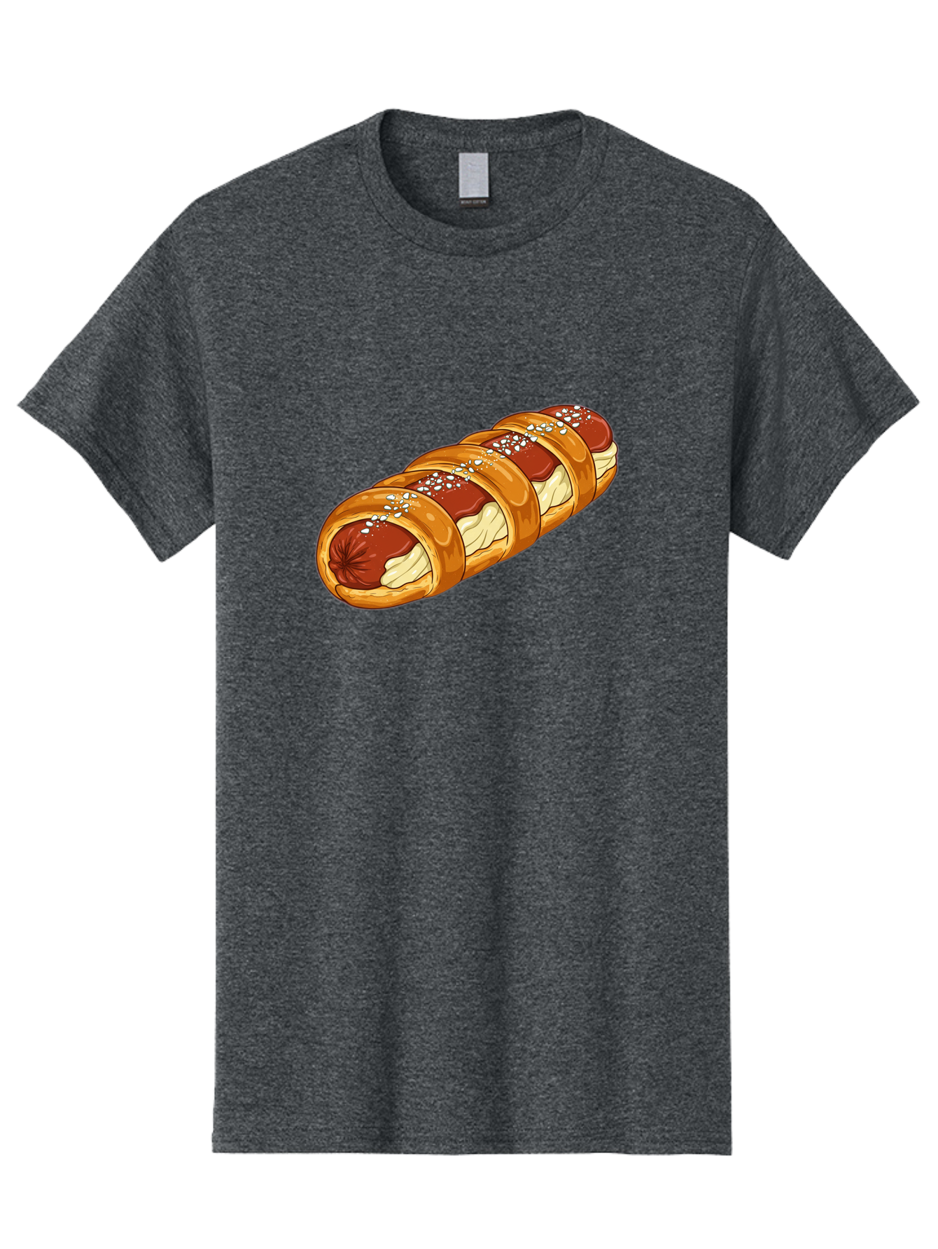 Baked-Sausage-Roll Men'S Graphic Tee, 100% Cotton, Comfortable Casual Summer Wear, Machine Washable, Vintage Camera, Old Camera, Antique Camera, Black Camera, Classic Photography, Photography Equipment, Nostalgic Device, Film Camera, Bao104