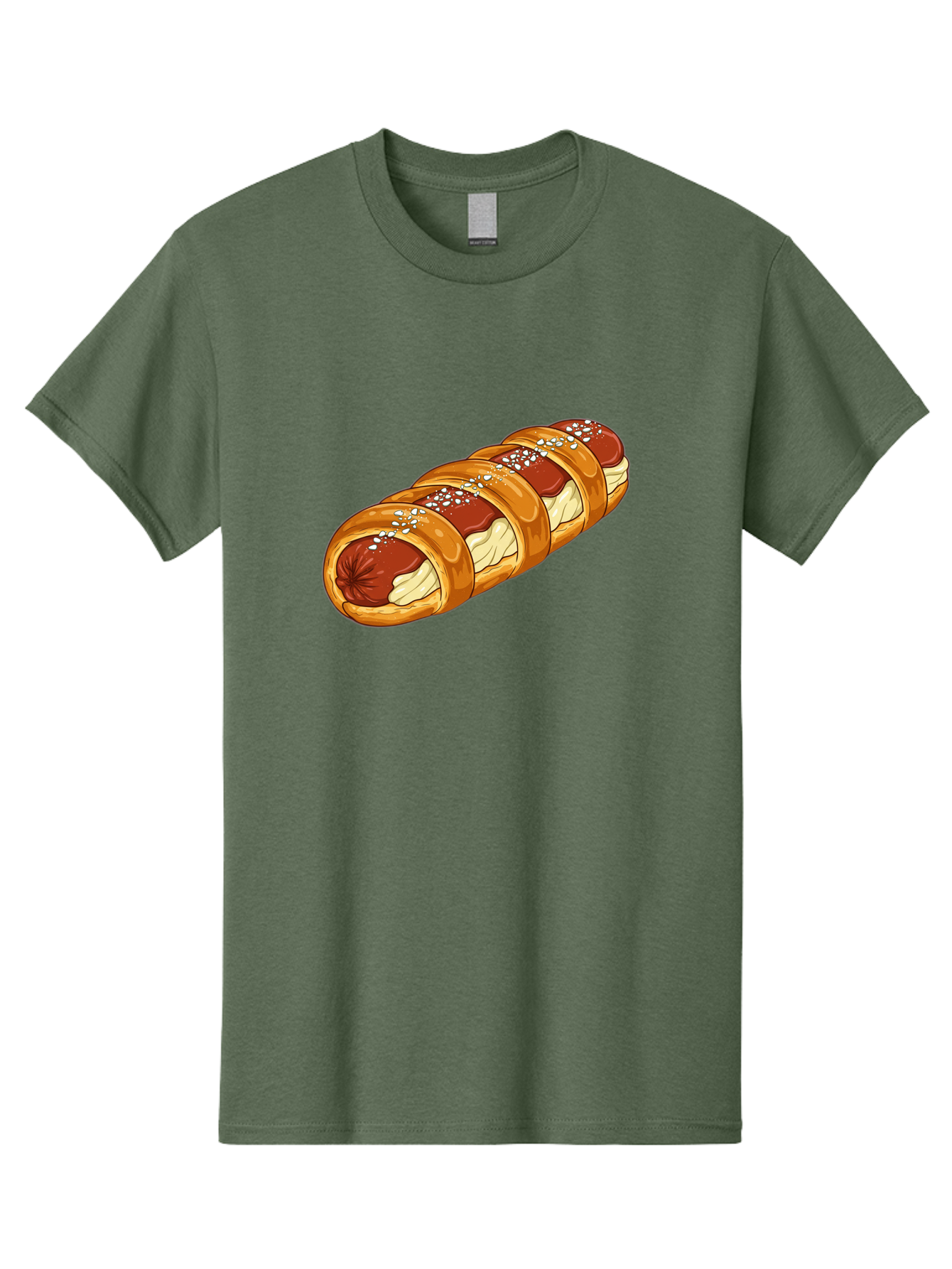 Baked-Sausage-Roll Men'S Graphic Tee, 100% Cotton, Comfortable Casual Summer Wear, Machine Washable, Vintage Camera, Old Camera, Antique Camera, Black Camera, Classic Photography, Photography Equipment, Nostalgic Device, Film Camera, Bao104