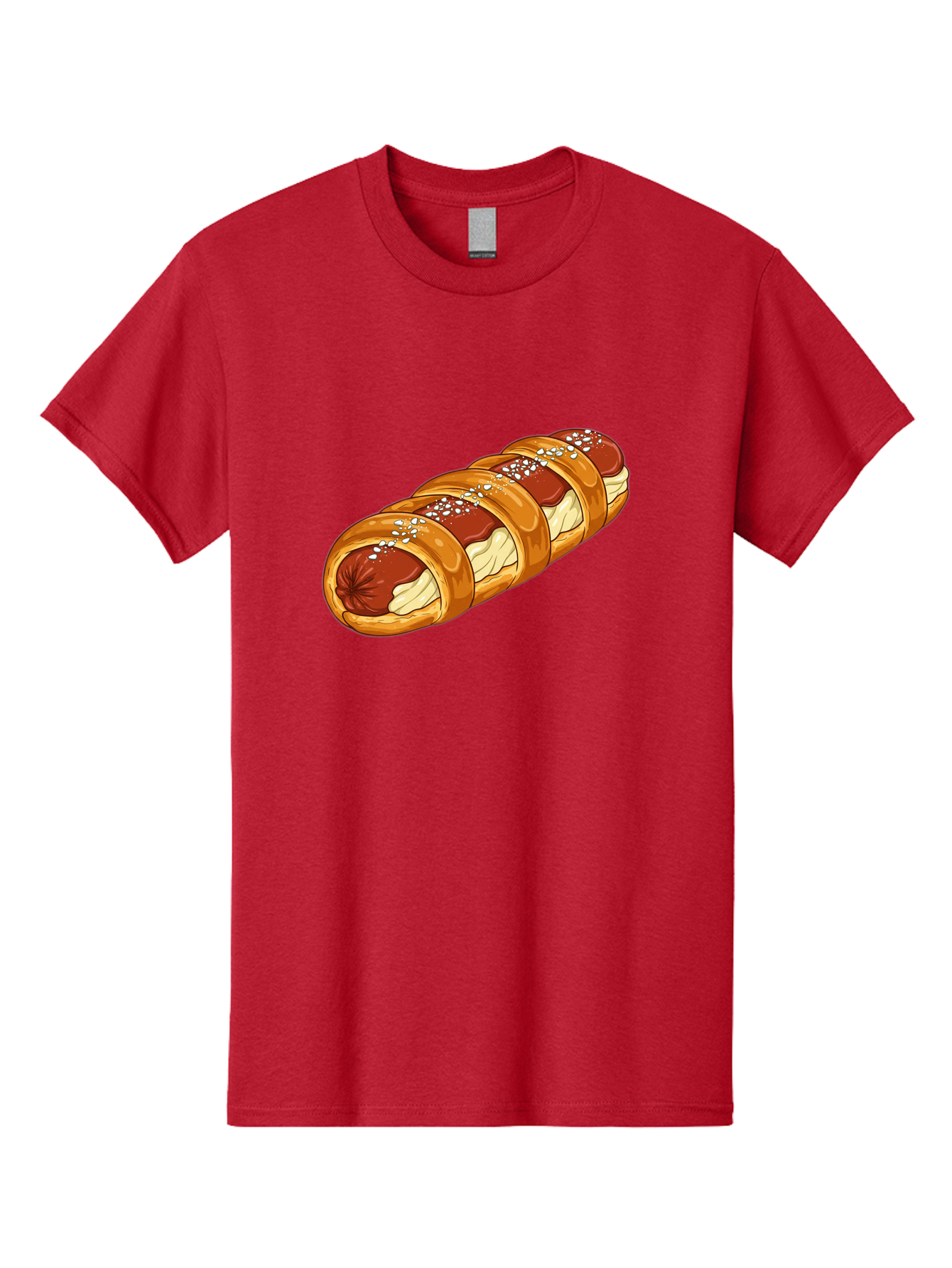 Baked-Sausage-Roll Men'S Graphic Tee, 100% Cotton, Comfortable Casual Summer Wear, Machine Washable, Vintage Camera, Old Camera, Antique Camera, Black Camera, Classic Photography, Photography Equipment, Nostalgic Device, Film Camera, Bao104