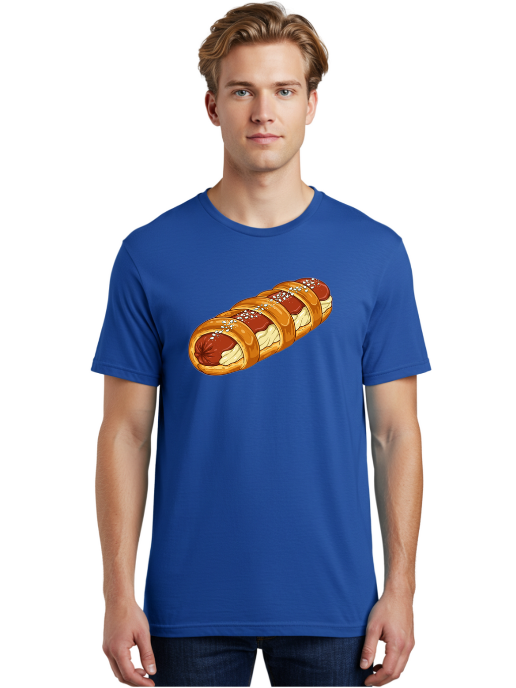 Baked-Sausage-Roll Men'S Graphic Tee, 100% Cotton, Comfortable Casual Summer Wear, Machine Washable, Vintage Camera, Old Camera, Antique Camera, Black Camera, Classic Photography, Photography Equipment, Nostalgic Device, Film Camera, Bao104