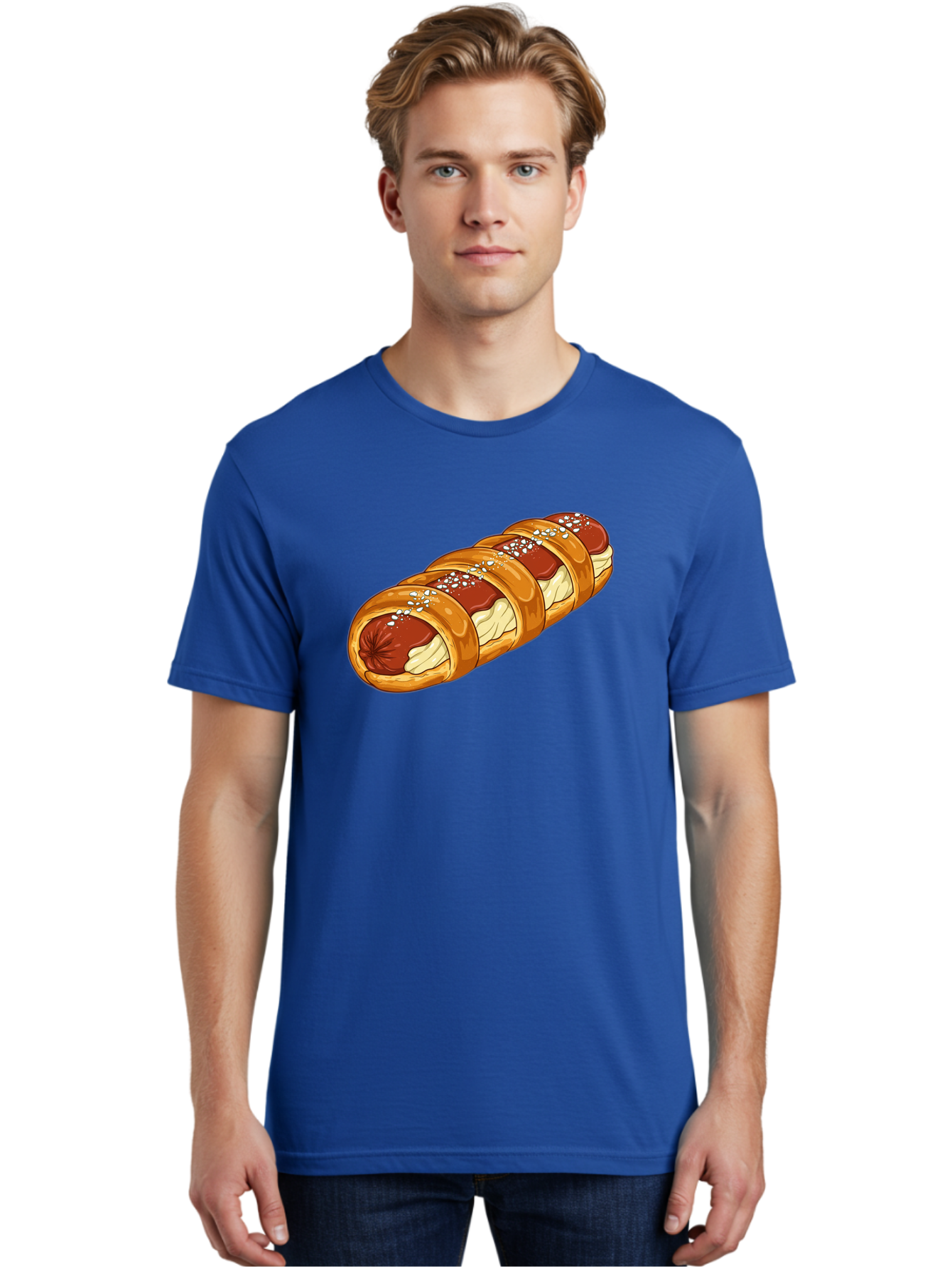 Baked-Sausage-Roll Men'S Graphic Tee, 100% Cotton, Comfortable Casual Summer Wear, Machine Washable, Vintage Camera, Old Camera, Antique Camera, Black Camera, Classic Photography, Photography Equipment, Nostalgic Device, Film Camera, Bao104