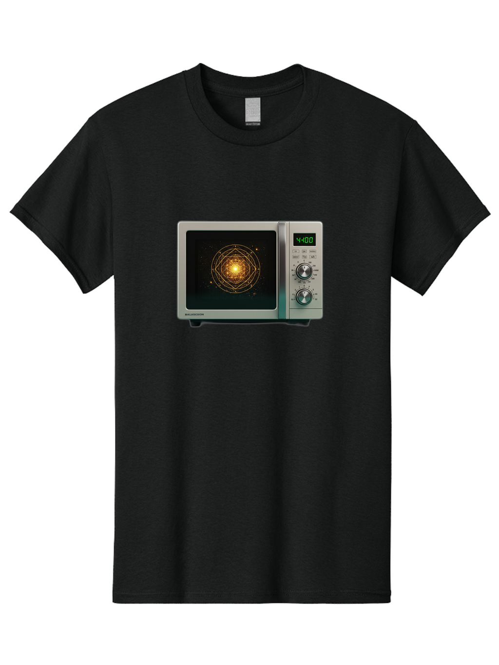 Balay-Microwave Men'S Graphic Tee, 100% Cotton, Comfortable Casual Summer Wear, Machine Washable, Vintage Camera, Old Camera, Antique Camera, Black Camera, Classic Photography, Photography Equipment, Nostalgic Device, Film Camera, Camera Art Bao105