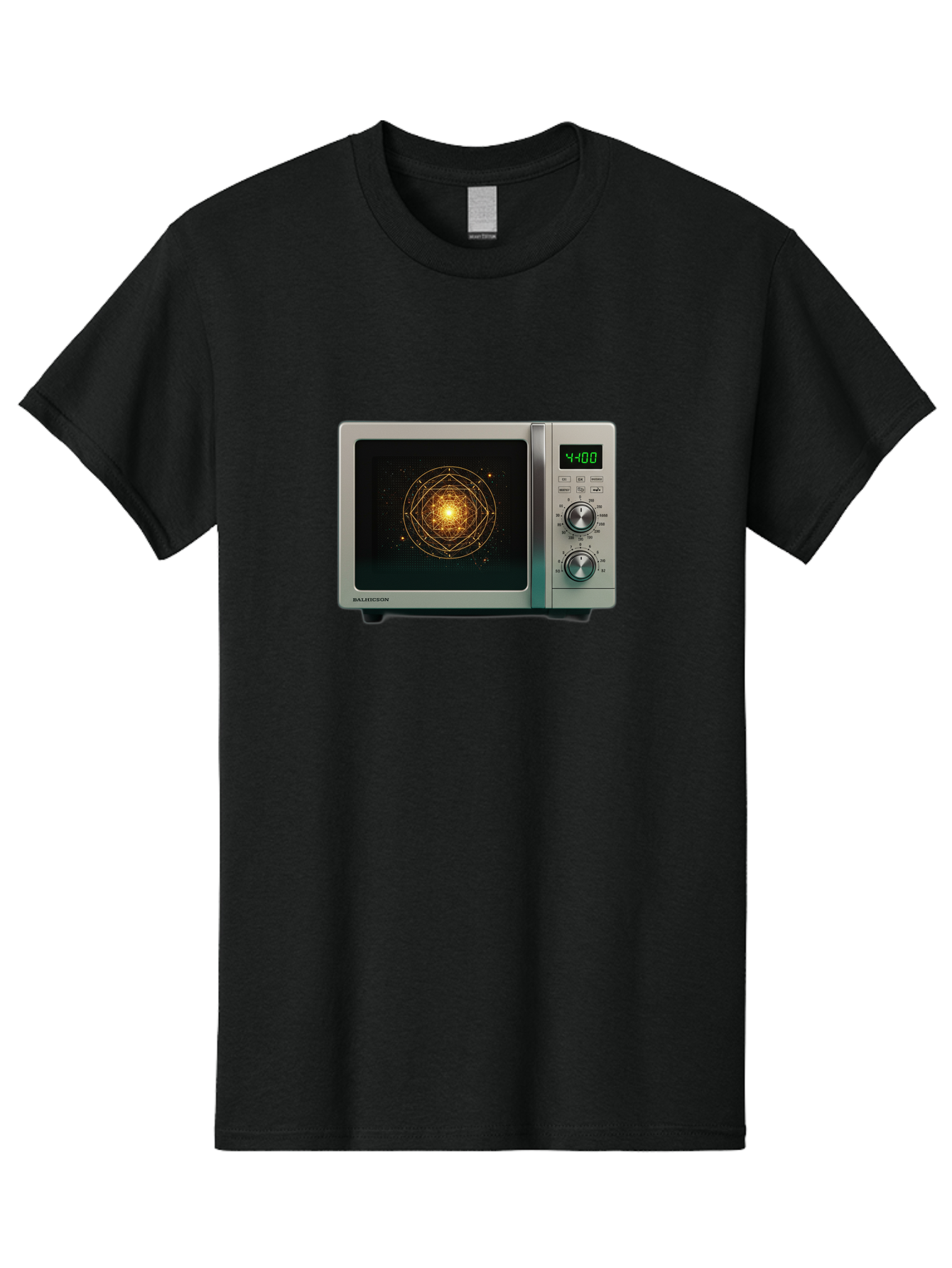 Balay-Microwave Men'S Graphic Tee, 100% Cotton, Comfortable Casual Summer Wear, Machine Washable, Vintage Camera, Old Camera, Antique Camera, Black Camera, Classic Photography, Photography Equipment, Nostalgic Device, Film Camera, Camera Art Bao105