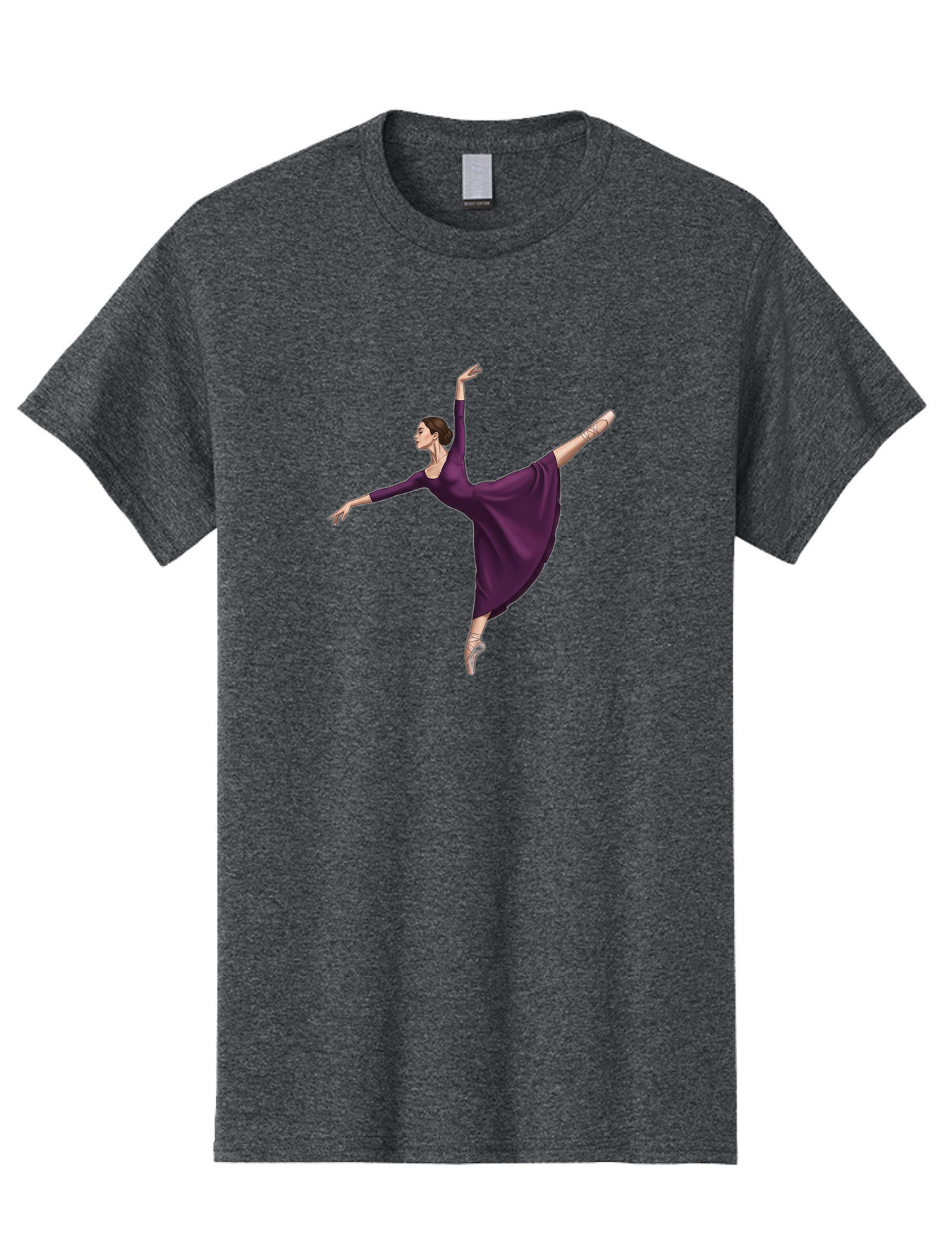 Ballerina-In-Purple Men'S Graphic Tee, 100% Cotton, Comfortable Casual Summer Wear, Machine Washable, Vintage Camera, Old Camera, Antique Camera, Black Camera, Classic Photography, Photography Equipment, Nostalgic Device, Film Camera, Bao107
