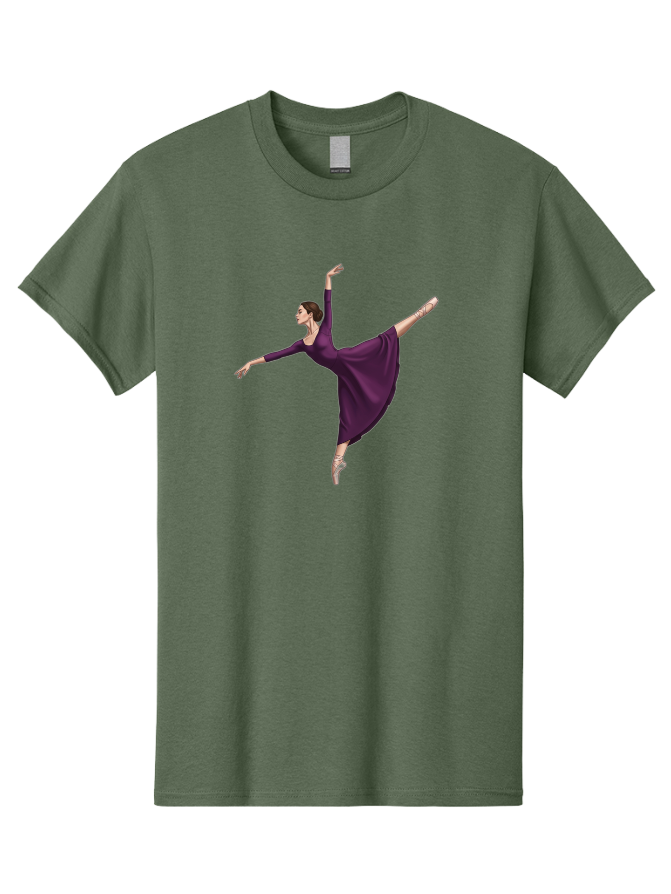 Ballerina-In-Purple Men'S Graphic Tee, 100% Cotton, Comfortable Casual Summer Wear, Machine Washable, Vintage Camera, Old Camera, Antique Camera, Black Camera, Classic Photography, Photography Equipment, Nostalgic Device, Film Camera, Bao107