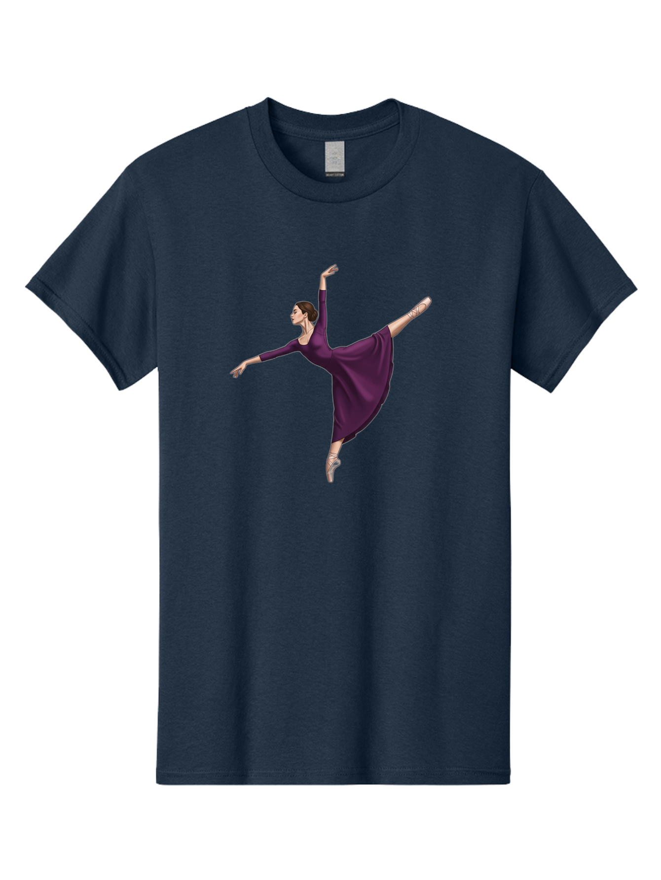 Ballerina-In-Purple Men'S Graphic Tee, 100% Cotton, Comfortable Casual Summer Wear, Machine Washable, Vintage Camera, Old Camera, Antique Camera, Black Camera, Classic Photography, Photography Equipment, Nostalgic Device, Film Camera, Bao107