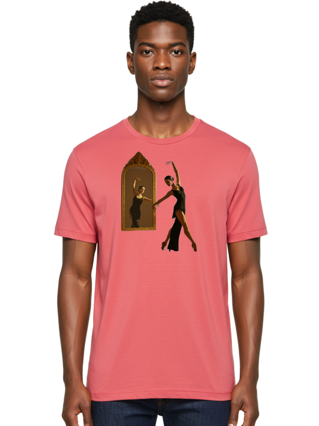 Ballerina Men'S Graphic Tee, 100% Cotton, Comfortable Casual Summer Wear, Machine Washable, Vintage Camera, Old Camera, Antique Camera, Black Camera, Classic Photography, Photography Equipment, Nostalgic Device, Film Camera, Camera Art Bao108