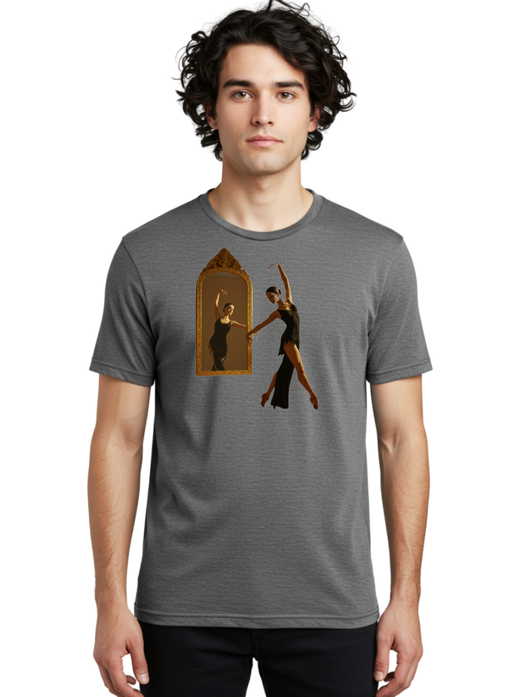 Ballerina Men'S Graphic Tee, 100% Cotton, Comfortable Casual Summer Wear, Machine Washable, Vintage Camera, Old Camera, Antique Camera, Black Camera, Classic Photography, Photography Equipment, Nostalgic Device, Film Camera, Camera Art Bao108