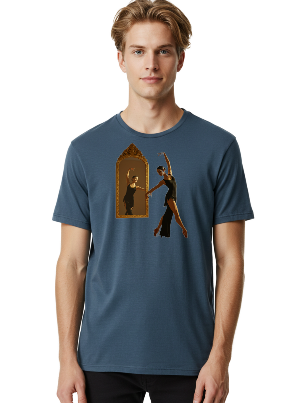 Ballerina Men'S Graphic Tee, 100% Cotton, Comfortable Casual Summer Wear, Machine Washable, Vintage Camera, Old Camera, Antique Camera, Black Camera, Classic Photography, Photography Equipment, Nostalgic Device, Film Camera, Camera Art Bao108