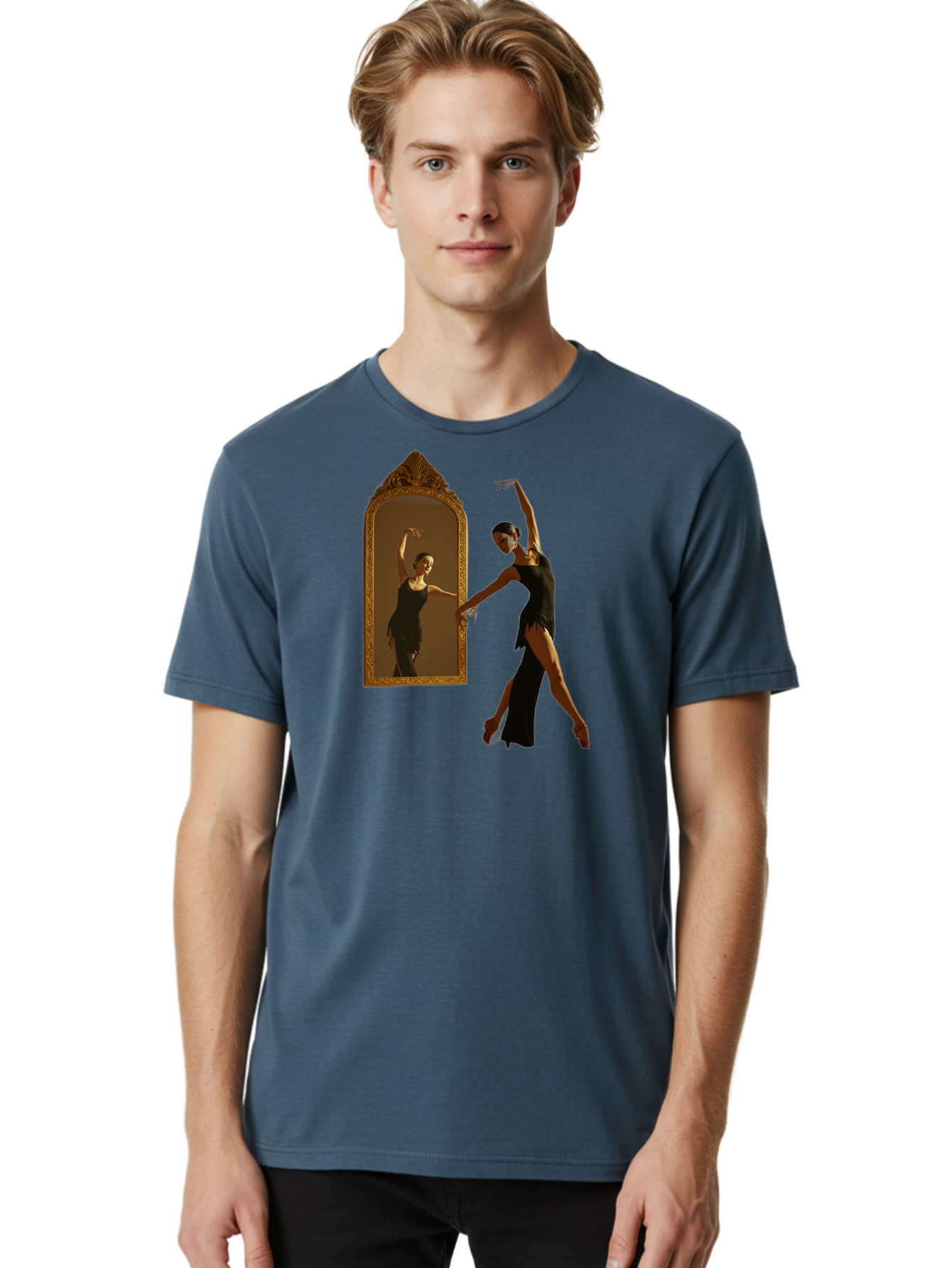 Ballerina Men'S Graphic Tee, 100% Cotton, Comfortable Casual Summer Wear, Machine Washable, Vintage Camera, Old Camera, Antique Camera, Black Camera, Classic Photography, Photography Equipment, Nostalgic Device, Film Camera, Camera Art Bao108