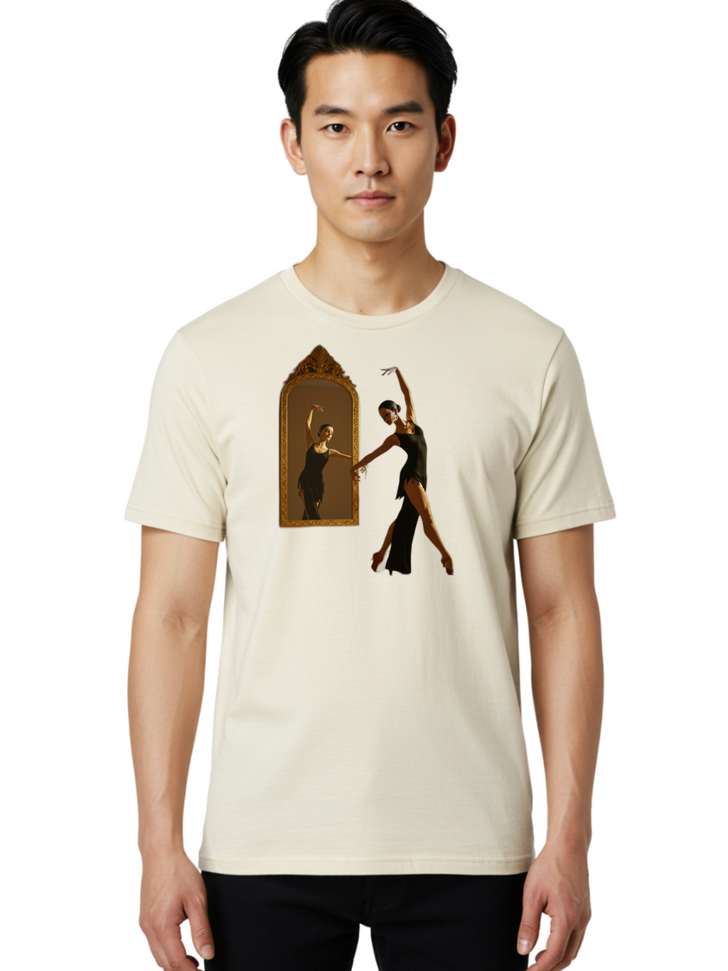 Ballerina Men'S Graphic Tee, 100% Cotton, Comfortable Casual Summer Wear, Machine Washable, Vintage Camera, Old Camera, Antique Camera, Black Camera, Classic Photography, Photography Equipment, Nostalgic Device, Film Camera, Camera Art Bao108