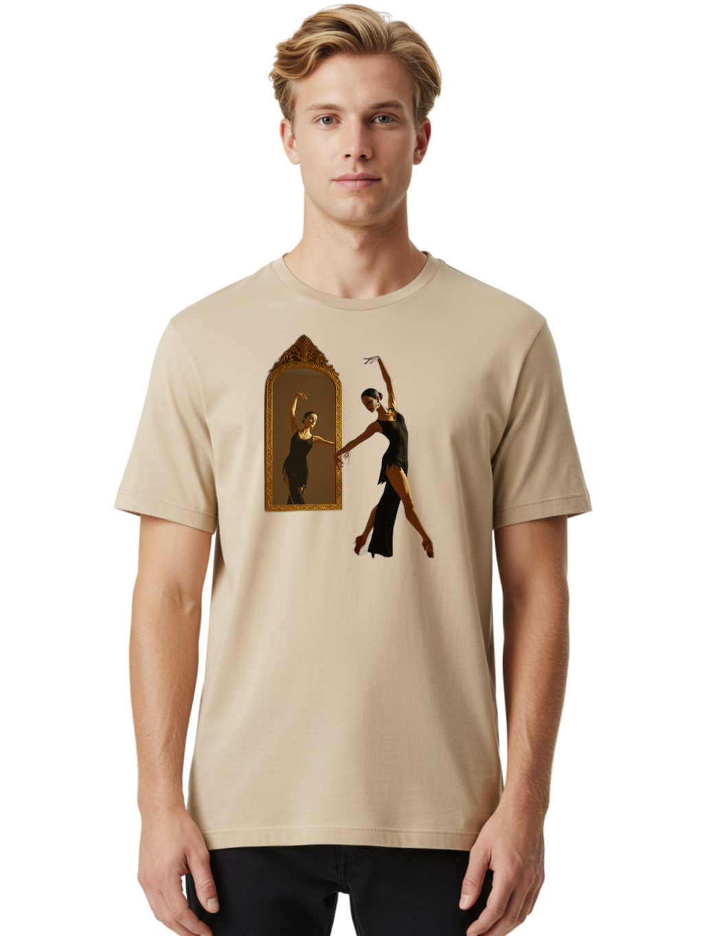 Ballerina Men'S Graphic Tee, 100% Cotton, Comfortable Casual Summer Wear, Machine Washable, Vintage Camera, Old Camera, Antique Camera, Black Camera, Classic Photography, Photography Equipment, Nostalgic Device, Film Camera, Camera Art Bao108