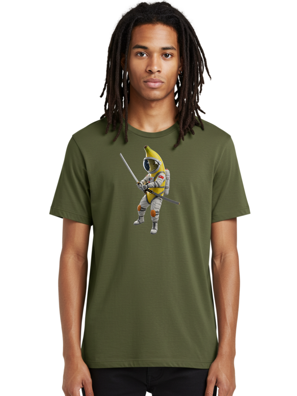 Banana-Astronaut Men'S Graphic Tee, 100% Cotton, Comfortable Casual Summer Wear, Machine Washable, Vintage Camera, Old Camera, Antique Camera, Black Camera, Classic Photography, Photography Equipment, Nostalgic Device, Film Camera, Camera Art Bao109
