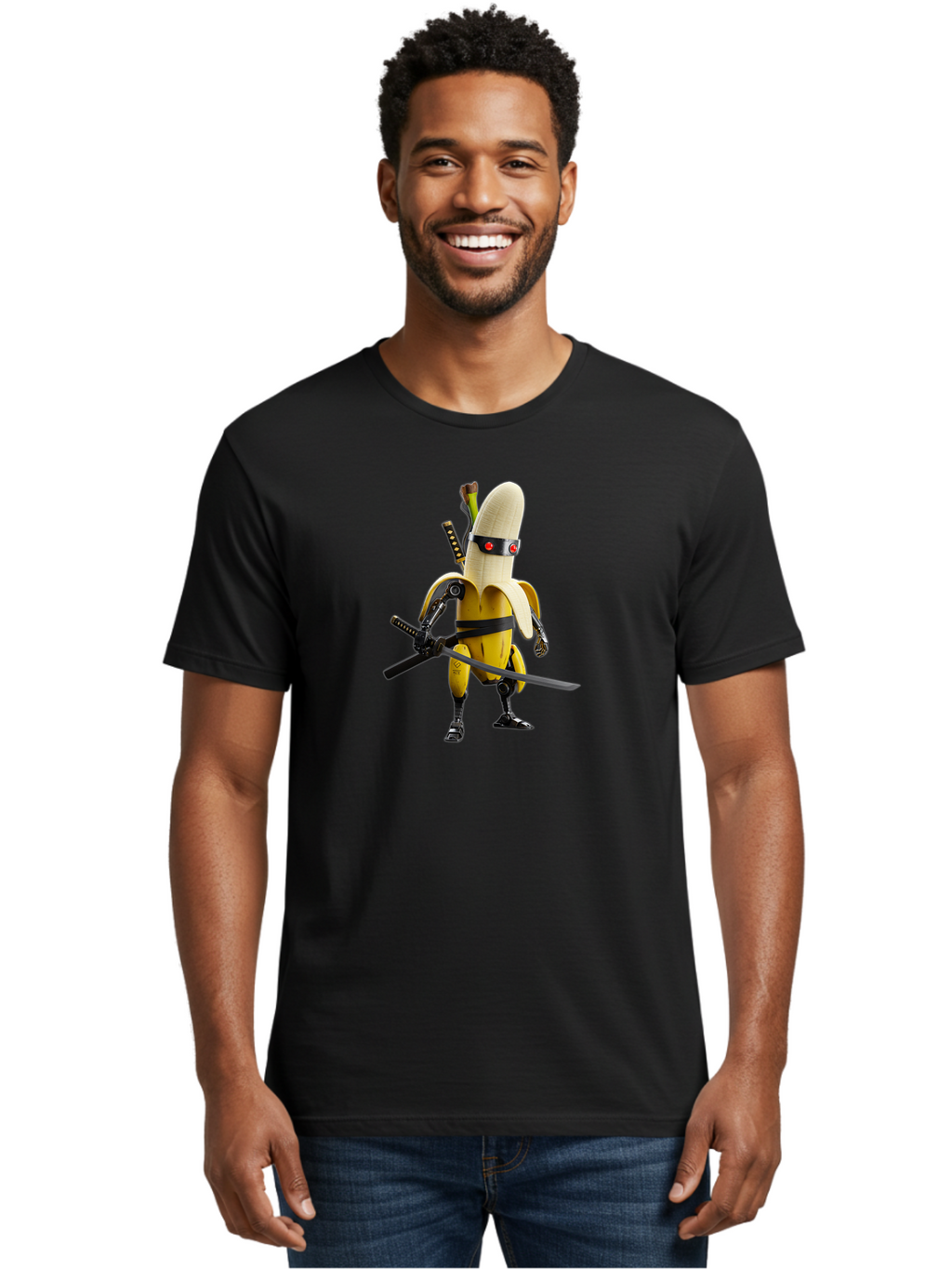 Banana-Ninja Men'S Graphic Tee, 100% Cotton, Comfortable Casual Summer Wear, Machine Washable, Vintage Camera, Old Camera, Antique Camera, Black Camera, Classic Photography, Photography Equipment, Nostalgic Device, Film Camera, Camera Art Bao111