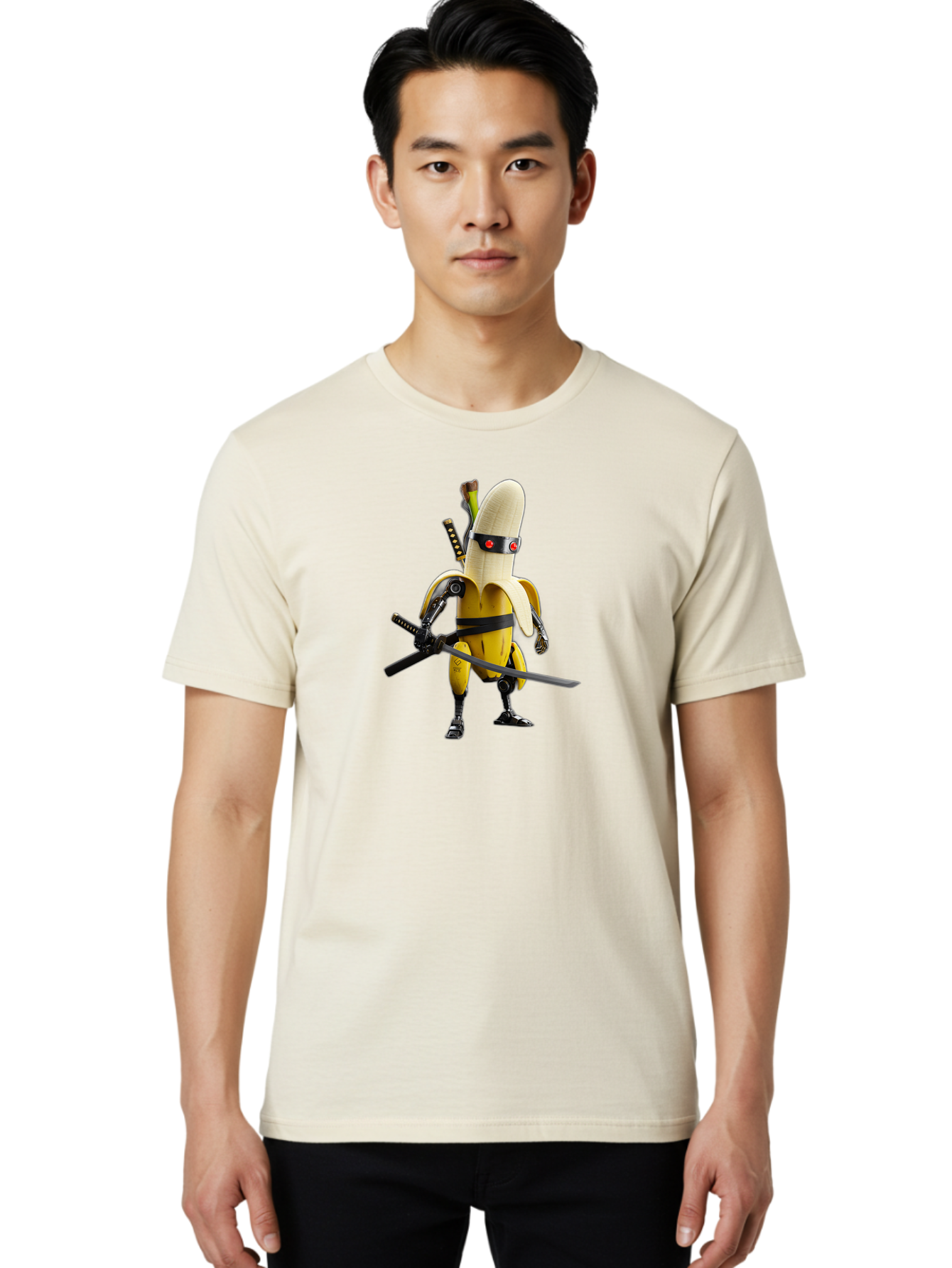 Banana-Ninja Men'S Graphic Tee, 100% Cotton, Comfortable Casual Summer Wear, Machine Washable, Vintage Camera, Old Camera, Antique Camera, Black Camera, Classic Photography, Photography Equipment, Nostalgic Device, Film Camera, Camera Art Bao111