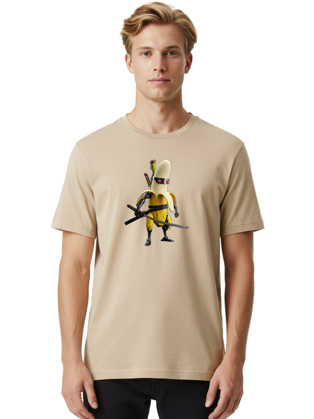 Banana-Ninja Men'S Graphic Tee, 100% Cotton, Comfortable Casual Summer Wear, Machine Washable, Vintage Camera, Old Camera, Antique Camera, Black Camera, Classic Photography, Photography Equipment, Nostalgic Device, Film Camera, Camera Art Bao111