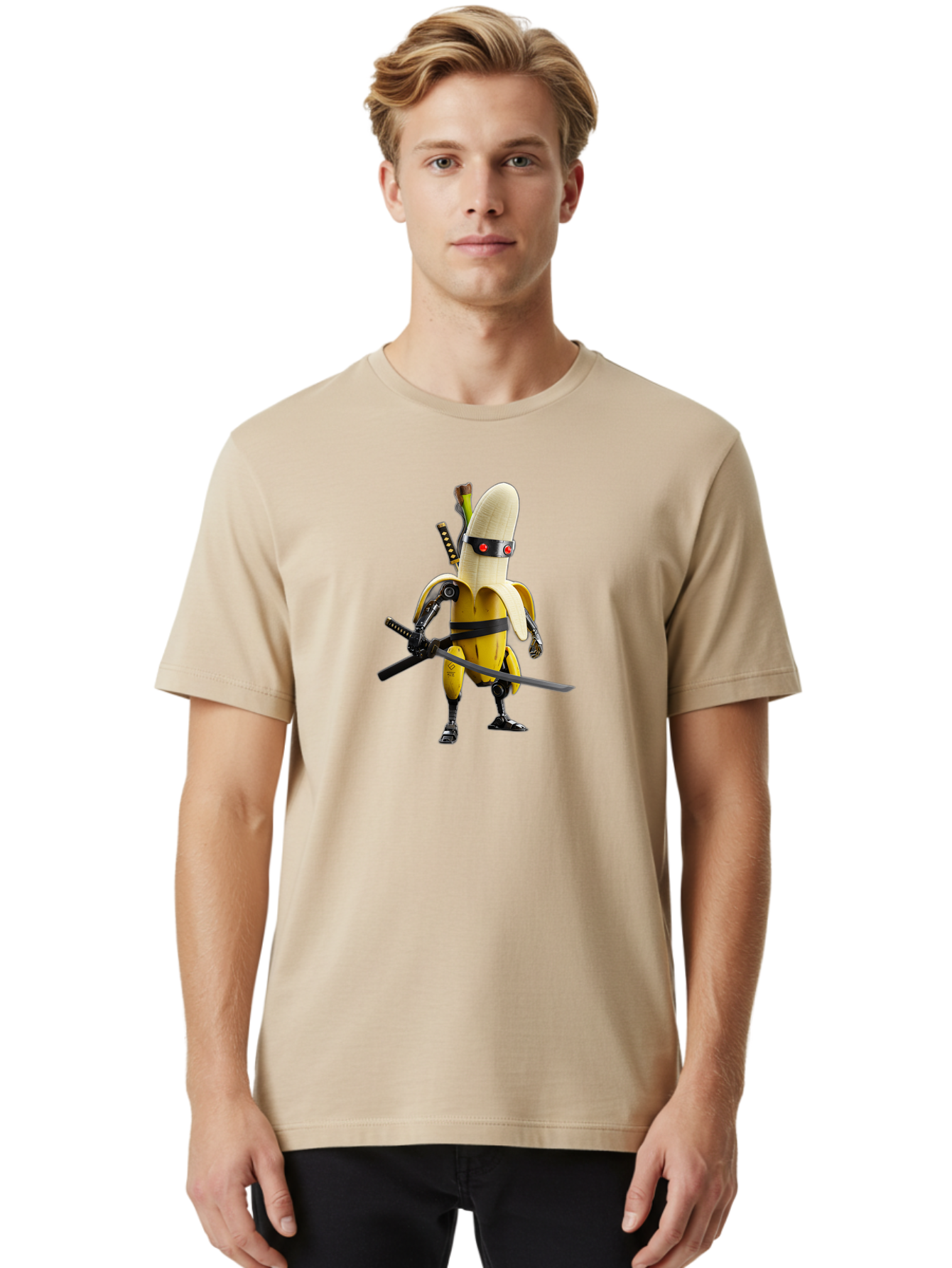 Banana-Ninja Men'S Graphic Tee, 100% Cotton, Comfortable Casual Summer Wear, Machine Washable, Vintage Camera, Old Camera, Antique Camera, Black Camera, Classic Photography, Photography Equipment, Nostalgic Device, Film Camera, Camera Art Bao111