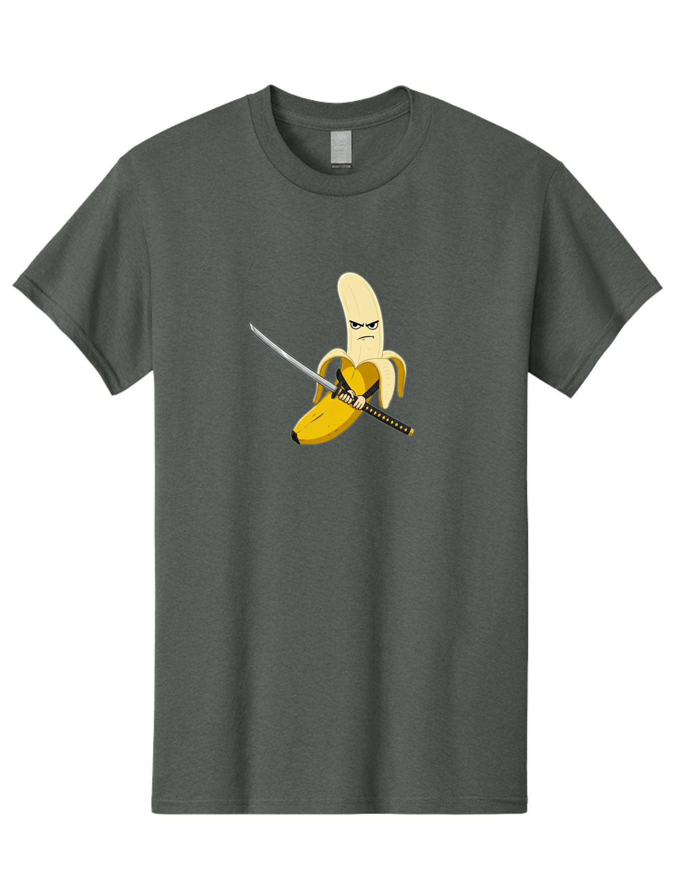 Banana-Samurai-1 Men'S Graphic Tee, 100% Cotton, Comfortable Casual Summer Wear, Machine Washable, Vintage Camera, Old Camera, Antique Camera, Black Camera, Classic Photography, Photography Equipment, Nostalgic Device, Film Camera, Camera Art Bao112