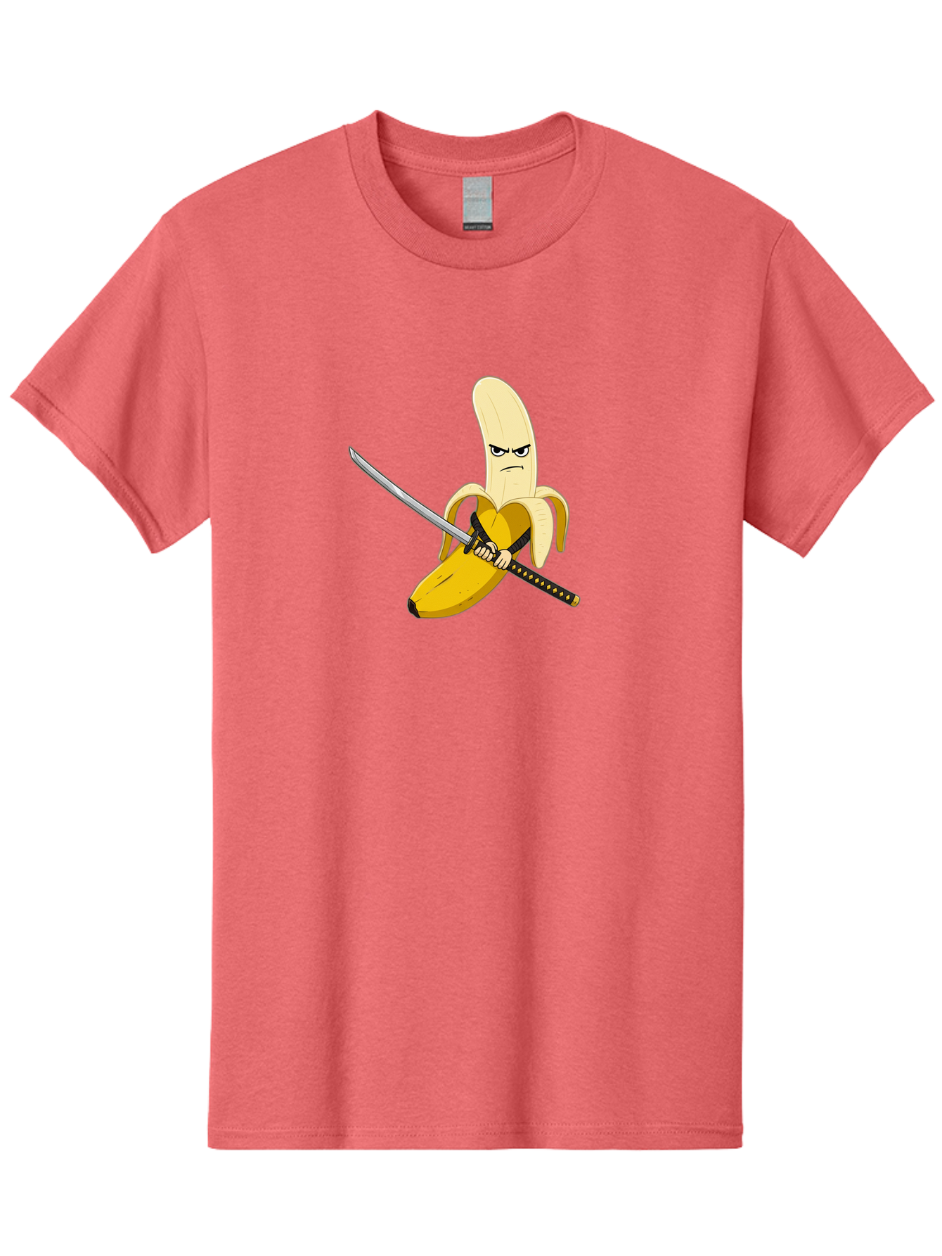 Banana-Samurai-1 Men'S Graphic Tee, 100% Cotton, Comfortable Casual Summer Wear, Machine Washable, Vintage Camera, Old Camera, Antique Camera, Black Camera, Classic Photography, Photography Equipment, Nostalgic Device, Film Camera, Camera Art Bao112