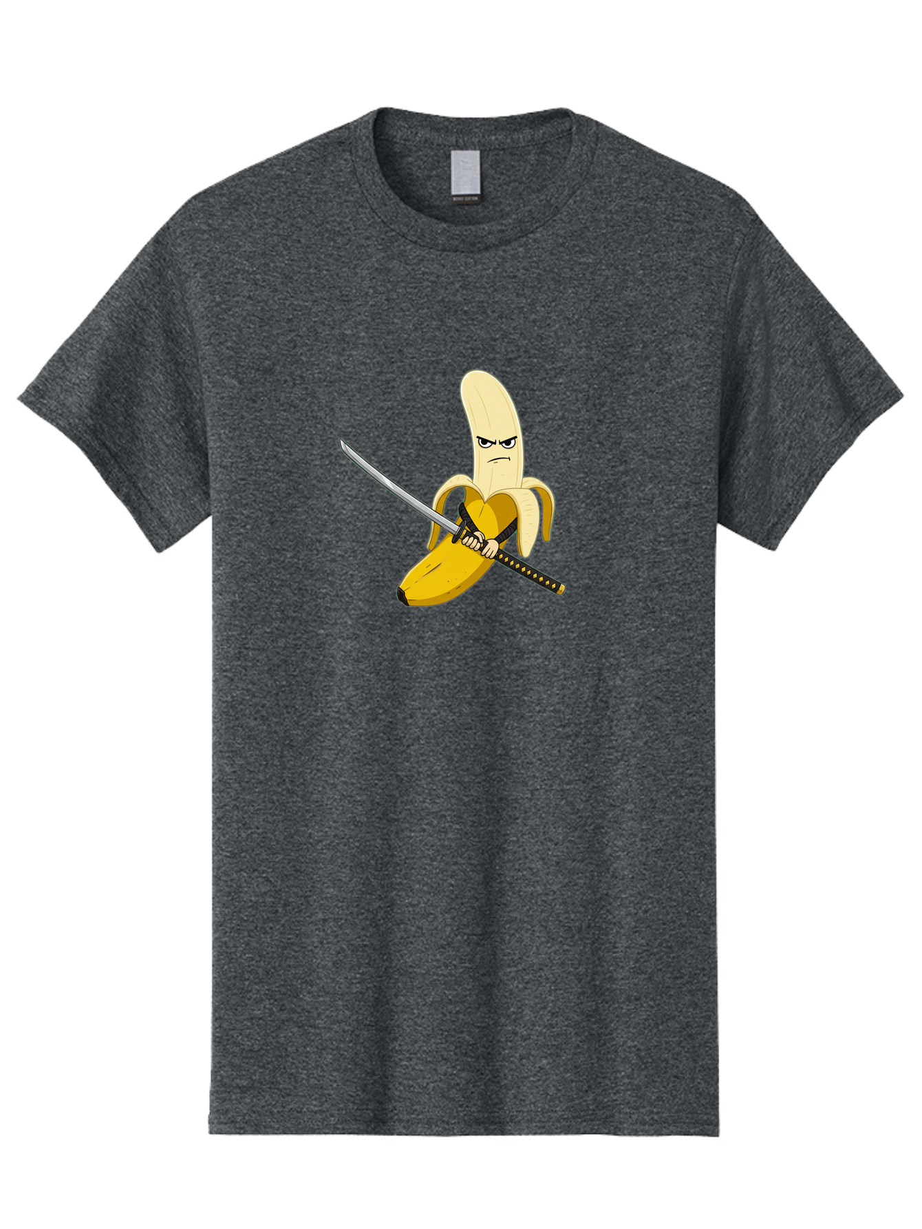 Banana-Samurai-1 Men'S Graphic Tee, 100% Cotton, Comfortable Casual Summer Wear, Machine Washable, Vintage Camera, Old Camera, Antique Camera, Black Camera, Classic Photography, Photography Equipment, Nostalgic Device, Film Camera, Camera Art Bao112
