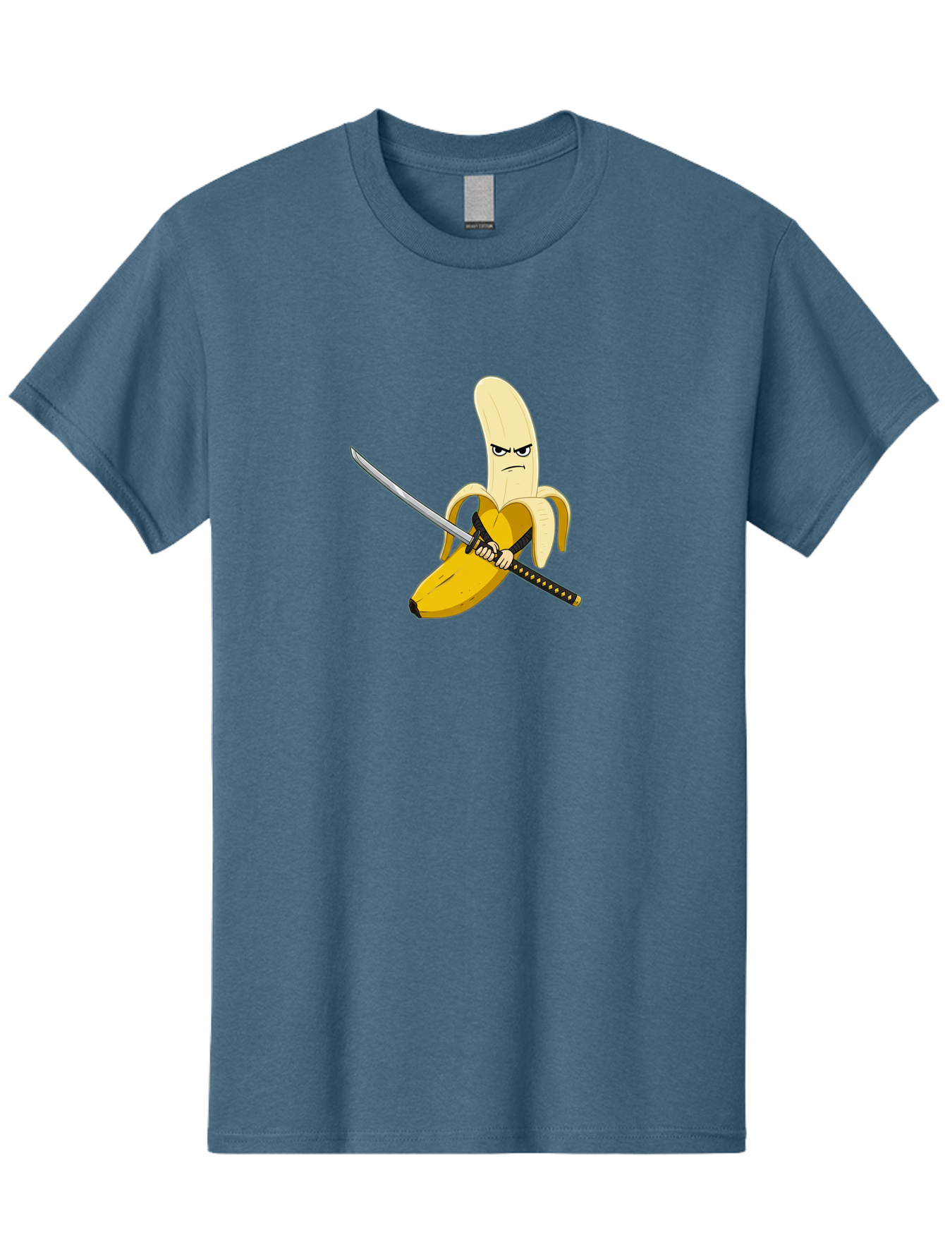 Banana-Samurai-1 Men'S Graphic Tee, 100% Cotton, Comfortable Casual Summer Wear, Machine Washable, Vintage Camera, Old Camera, Antique Camera, Black Camera, Classic Photography, Photography Equipment, Nostalgic Device, Film Camera, Camera Art Bao112