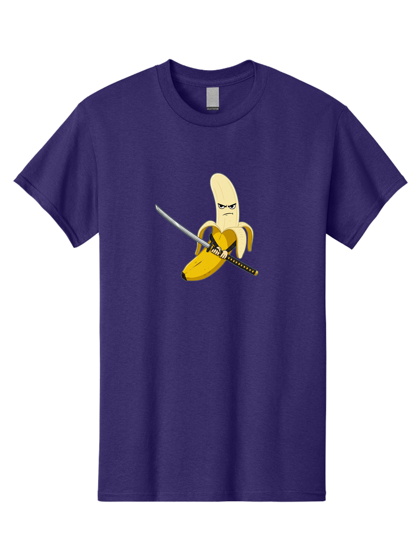 Banana-Samurai-1 Men'S Graphic Tee, 100% Cotton, Comfortable Casual Summer Wear, Machine Washable, Vintage Camera, Old Camera, Antique Camera, Black Camera, Classic Photography, Photography Equipment, Nostalgic Device, Film Camera, Camera Art Bao112
