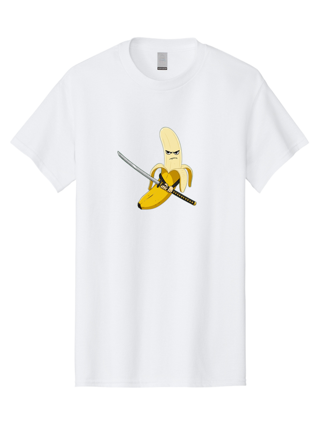 Banana-Samurai-1 Men'S Graphic Tee, 100% Cotton, Comfortable Casual Summer Wear, Machine Washable, Vintage Camera, Old Camera, Antique Camera, Black Camera, Classic Photography, Photography Equipment, Nostalgic Device, Film Camera, Camera Art Bao112