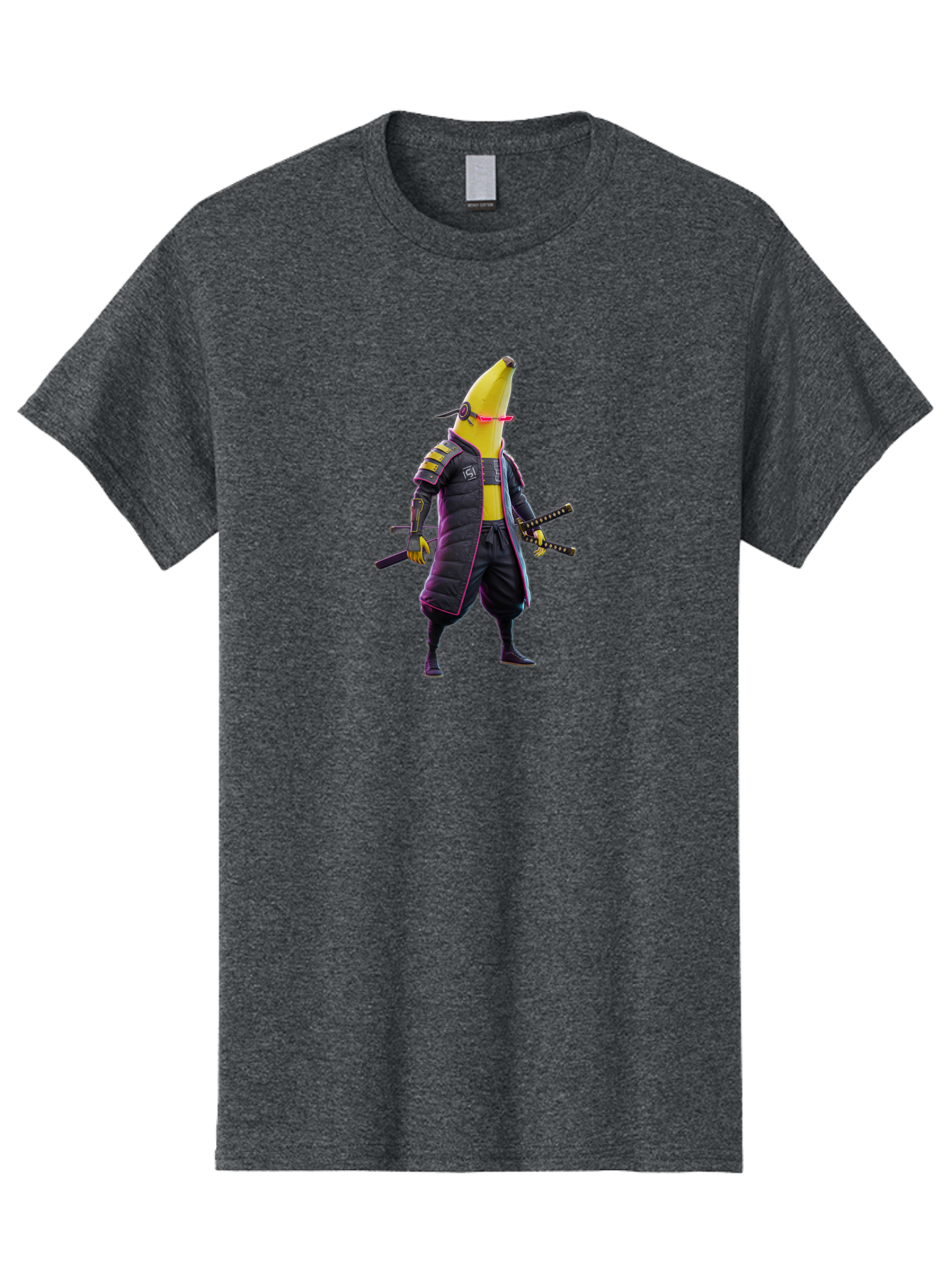 Banana-Samurai-2 Men'S Graphic Tee, 100% Cotton, Comfortable Casual Summer Wear, Machine Washable, Vintage Camera, Old Camera, Antique Camera, Black Camera, Classic Photography, Photography Equipment, Nostalgic Device, Film Camera, Camera Art Bao113