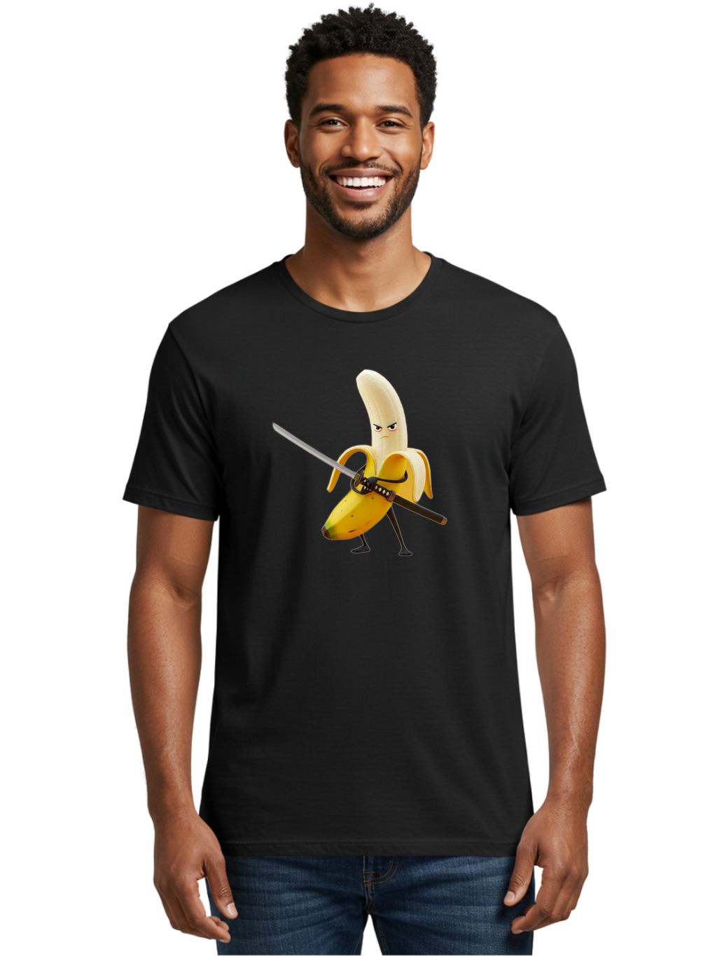 Banana-Samurai Men'S Graphic Tee, 100% Cotton, Comfortable Casual Summer Wear, Machine Washable, Vintage Camera, Old Camera, Antique Camera, Black Camera, Classic Photography, Photography Equipment, Nostalgic Device, Film Camera, Camera Art Bao114