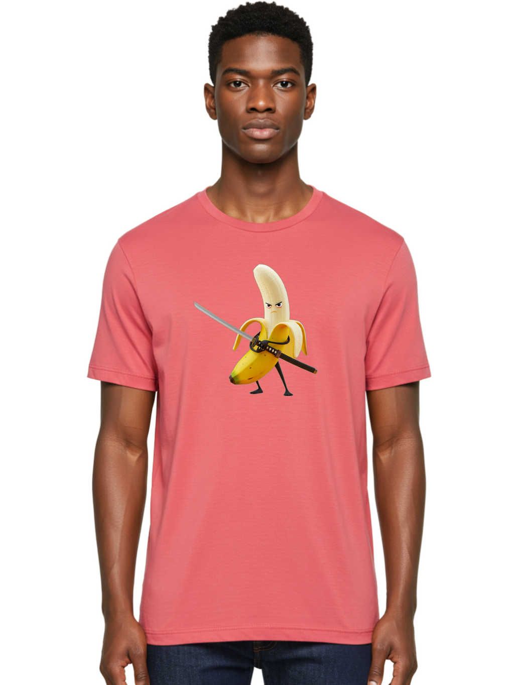 Banana-Samurai Men'S Graphic Tee, 100% Cotton, Comfortable Casual Summer Wear, Machine Washable, Vintage Camera, Old Camera, Antique Camera, Black Camera, Classic Photography, Photography Equipment, Nostalgic Device, Film Camera, Camera Art Bao114