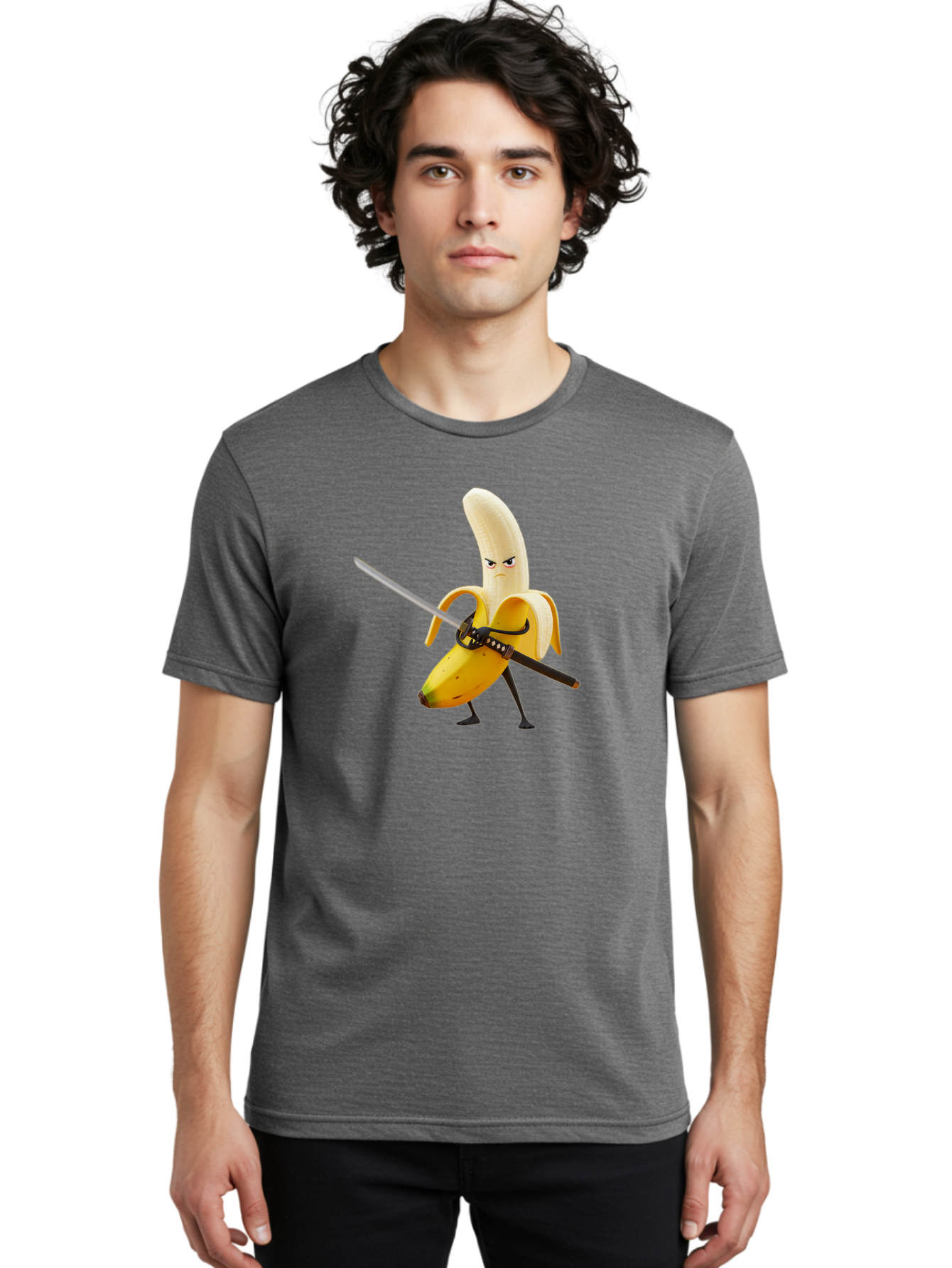 Banana-Samurai Men'S Graphic Tee, 100% Cotton, Comfortable Casual Summer Wear, Machine Washable, Vintage Camera, Old Camera, Antique Camera, Black Camera, Classic Photography, Photography Equipment, Nostalgic Device, Film Camera, Camera Art Bao114