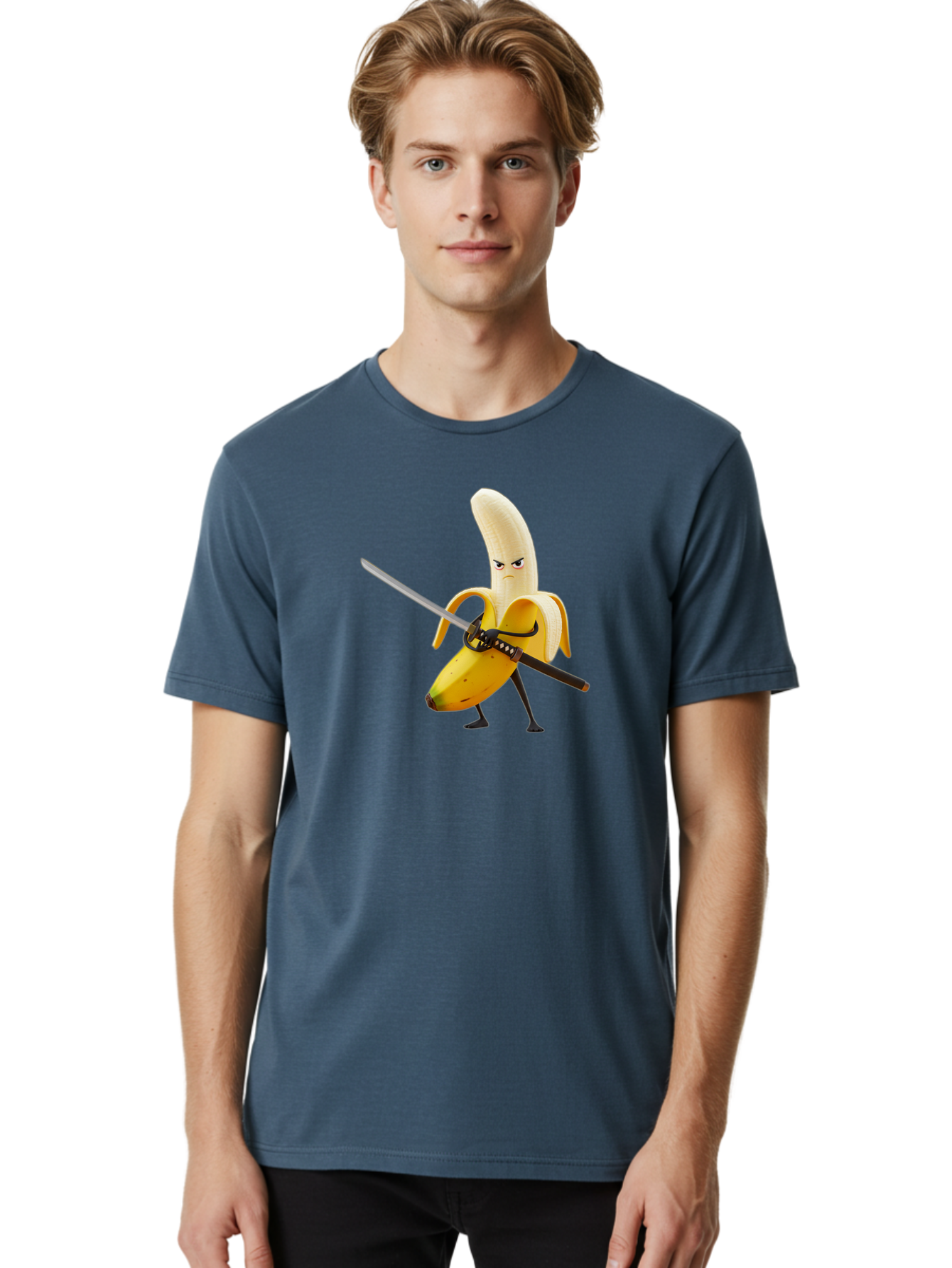 Banana-Samurai Men'S Graphic Tee, 100% Cotton, Comfortable Casual Summer Wear, Machine Washable, Vintage Camera, Old Camera, Antique Camera, Black Camera, Classic Photography, Photography Equipment, Nostalgic Device, Film Camera, Camera Art Bao114