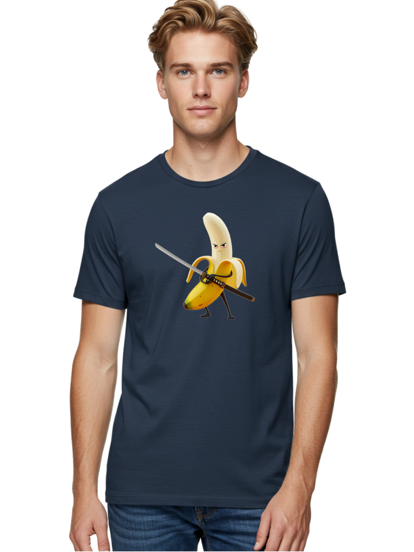 Banana-Samurai Men'S Graphic Tee, 100% Cotton, Comfortable Casual Summer Wear, Machine Washable, Vintage Camera, Old Camera, Antique Camera, Black Camera, Classic Photography, Photography Equipment, Nostalgic Device, Film Camera, Camera Art Bao114