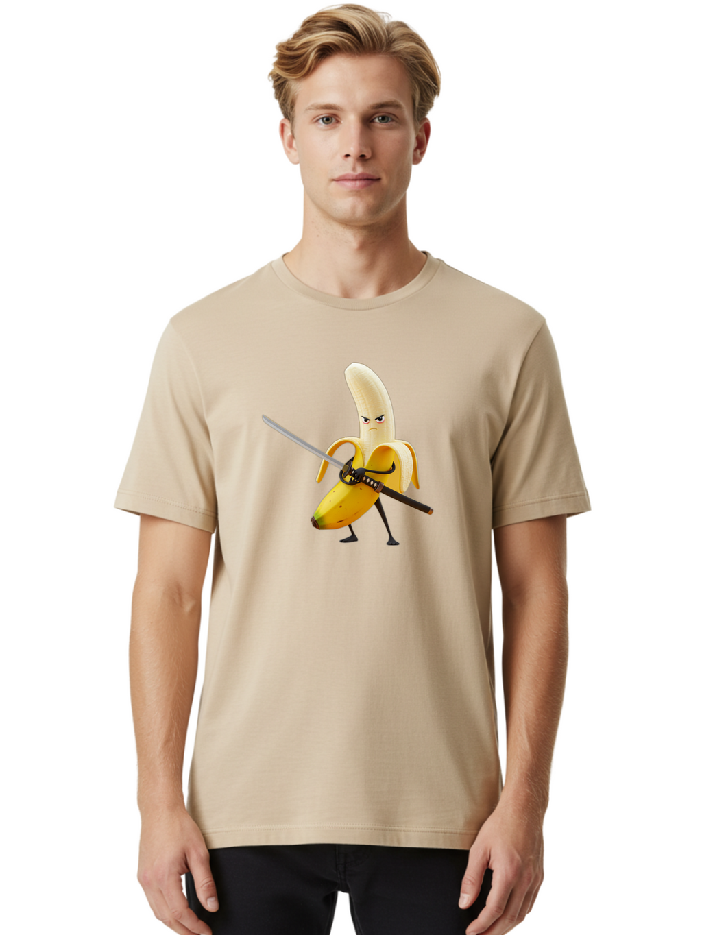 Banana-Samurai Men'S Graphic Tee, 100% Cotton, Comfortable Casual Summer Wear, Machine Washable, Vintage Camera, Old Camera, Antique Camera, Black Camera, Classic Photography, Photography Equipment, Nostalgic Device, Film Camera, Camera Art Bao114