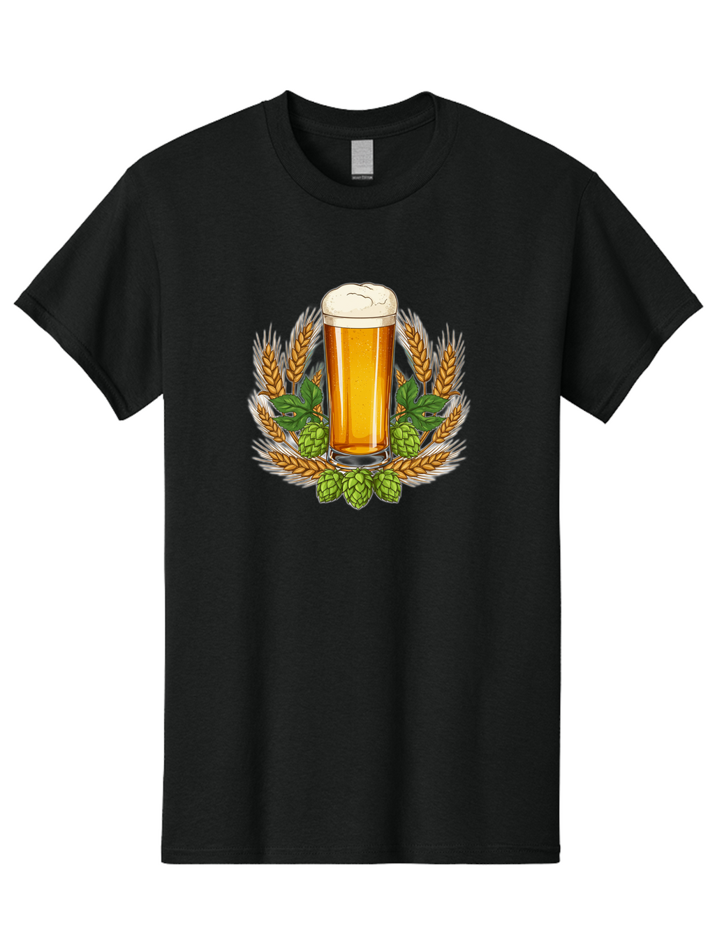 Beer-Glass Men'S Graphic Tee, 100% Cotton, Comfortable Casual Summer Wear, Machine Washable, Vintage Camera, Old Camera, Antique Camera, Black Camera, Classic Photography, Photography Equipment, Nostalgic Device, Film Camera, Camera Art Bao117