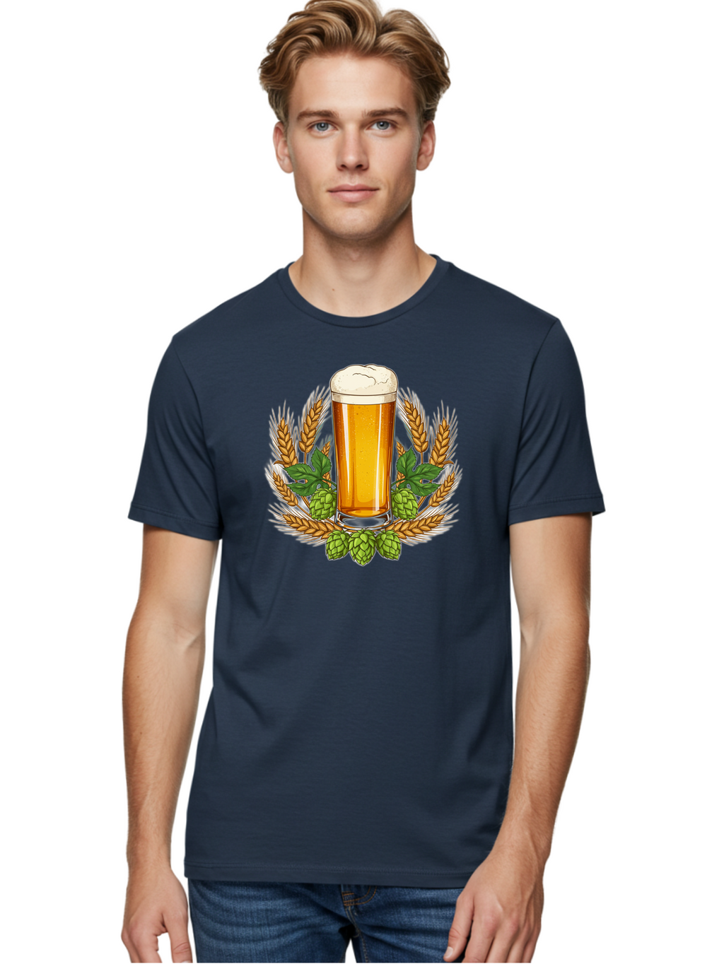 Beer-Glass Men'S Graphic Tee, 100% Cotton, Comfortable Casual Summer Wear, Machine Washable, Vintage Camera, Old Camera, Antique Camera, Black Camera, Classic Photography, Photography Equipment, Nostalgic Device, Film Camera, Camera Art Bao117