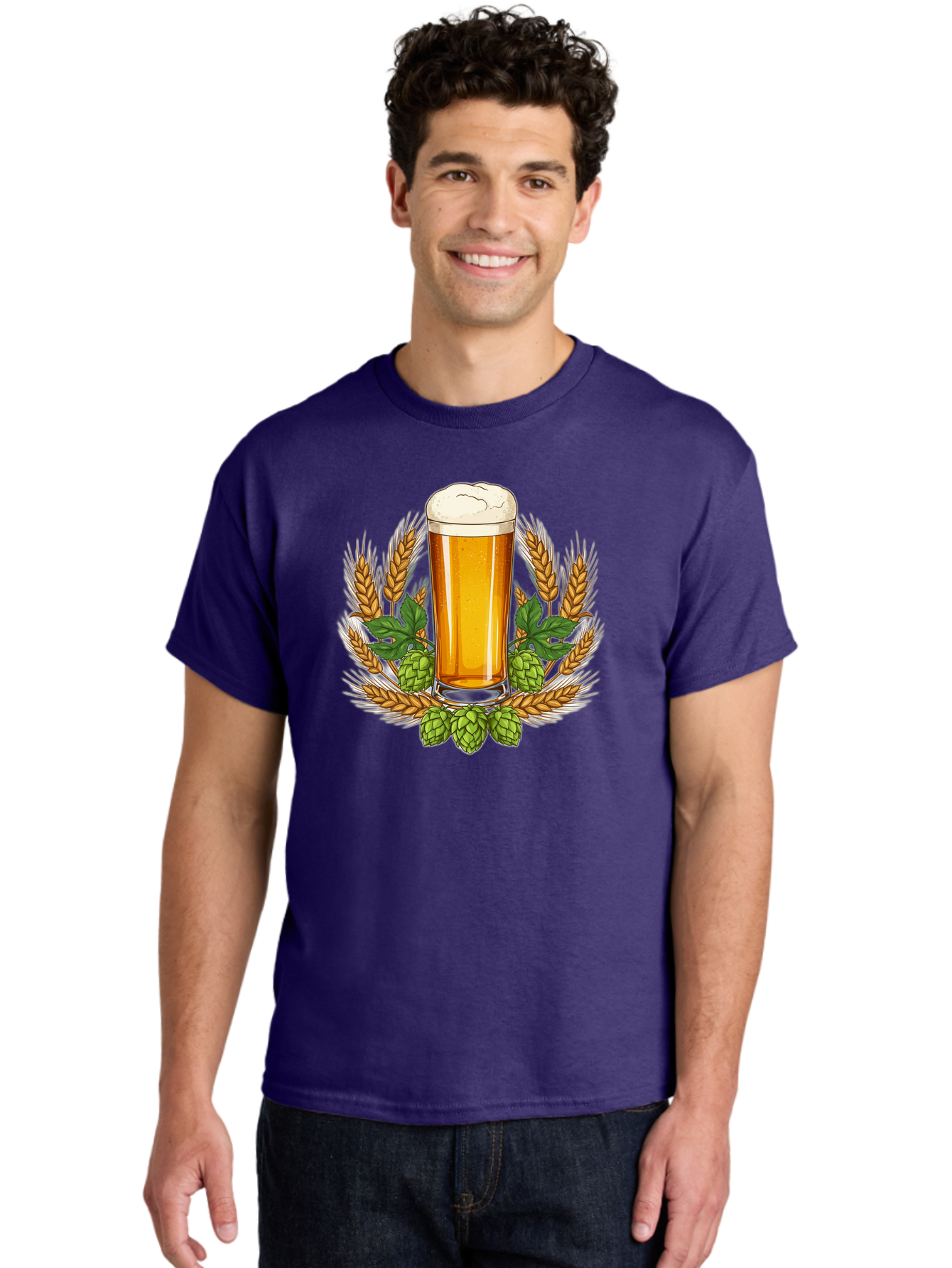 Beer-Glass Men'S Graphic Tee, 100% Cotton, Comfortable Casual Summer Wear, Machine Washable, Vintage Camera, Old Camera, Antique Camera, Black Camera, Classic Photography, Photography Equipment, Nostalgic Device, Film Camera, Camera Art Bao117