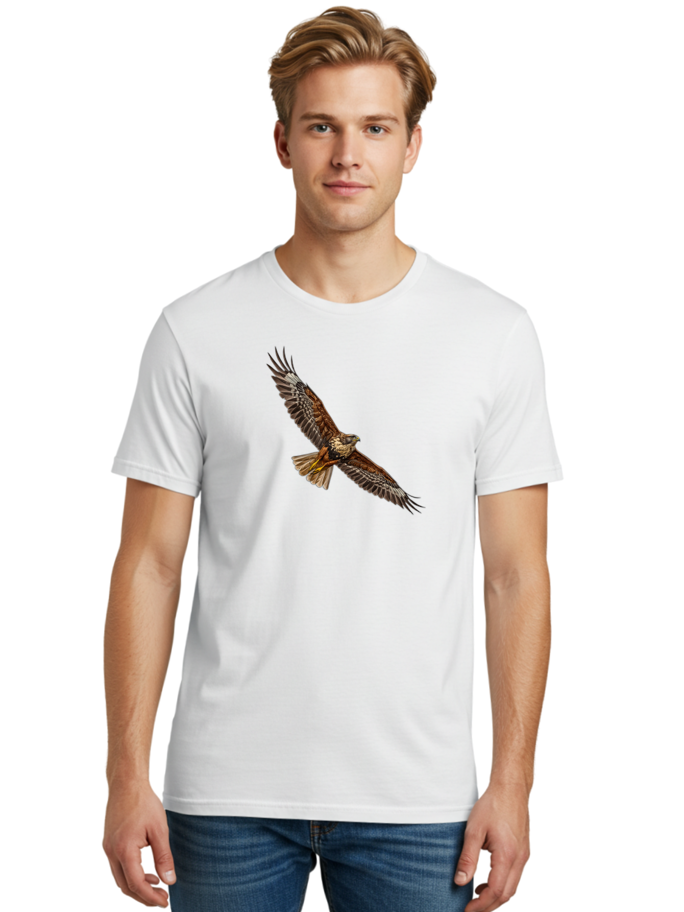 Bird-In-Flight-1 Men'S Graphic Tee, 100% Cotton, Comfortable Casual Summer Wear, Machine Washable, Vintage Camera, Old Camera, Antique Camera, Black Camera, Classic Photography, Photography Equipment, Nostalgic Device, Film Camera, Camera Art Bao118