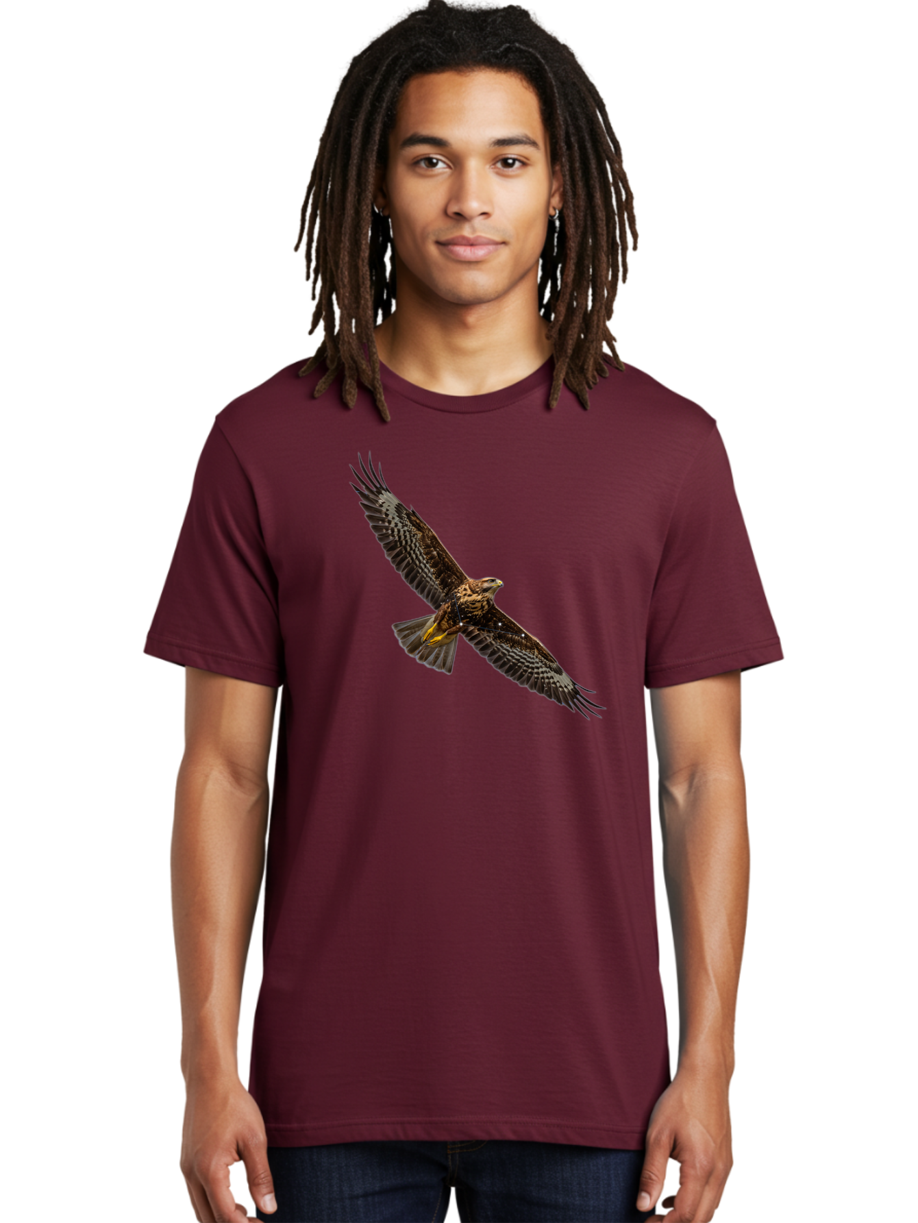 Bird-In-Flight-2 Men'S Graphic Tee, 100% Cotton, Comfortable Casual Summer Wear, Machine Washable, Vintage Camera, Old Camera, Antique Camera, Black Camera, Classic Photography, Photography Equipment, Nostalgic Device, Film Camera, Camera Art Bao119