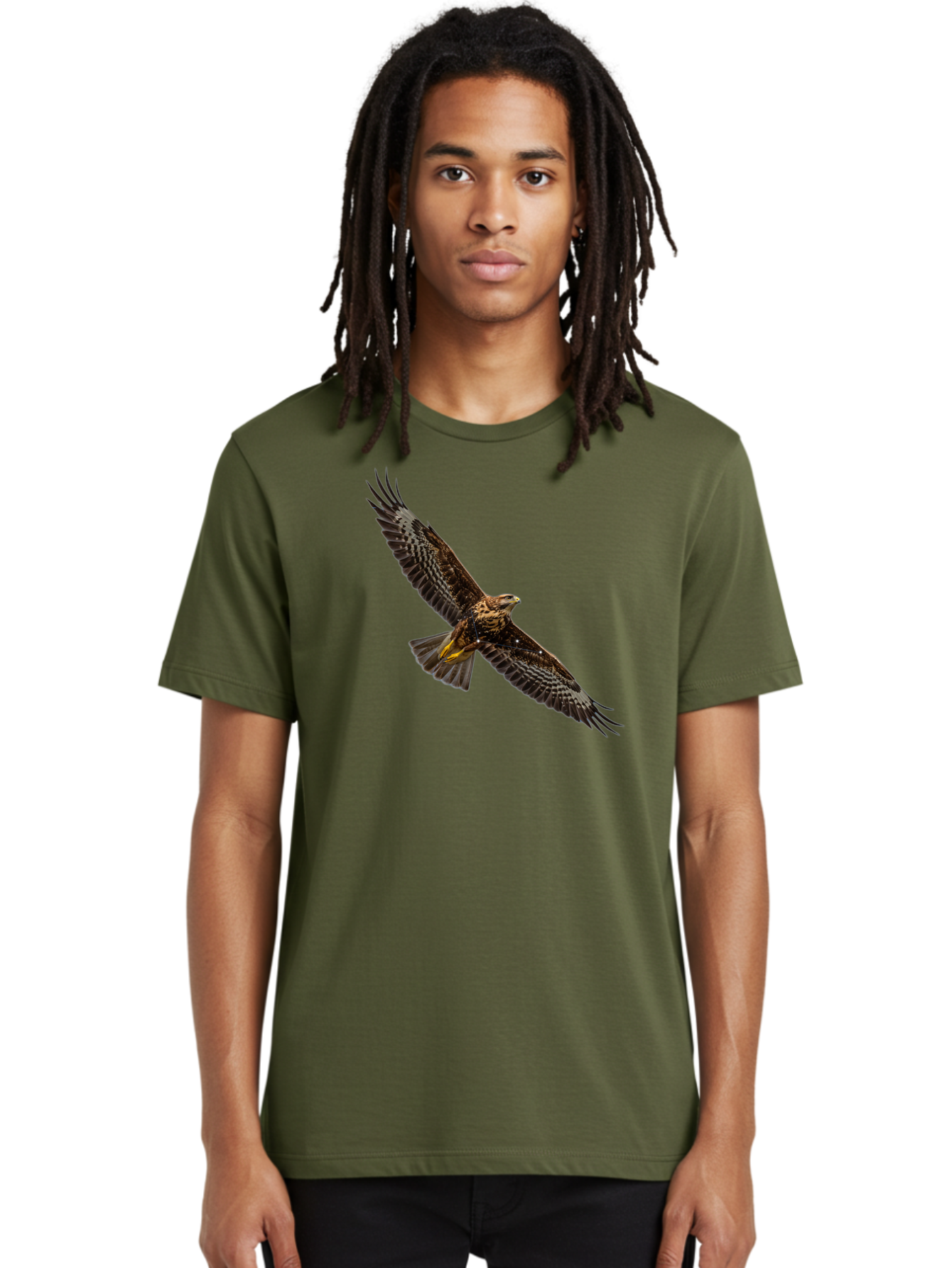 Bird-In-Flight-2 Men'S Graphic Tee, 100% Cotton, Comfortable Casual Summer Wear, Machine Washable, Vintage Camera, Old Camera, Antique Camera, Black Camera, Classic Photography, Photography Equipment, Nostalgic Device, Film Camera, Camera Art Bao119