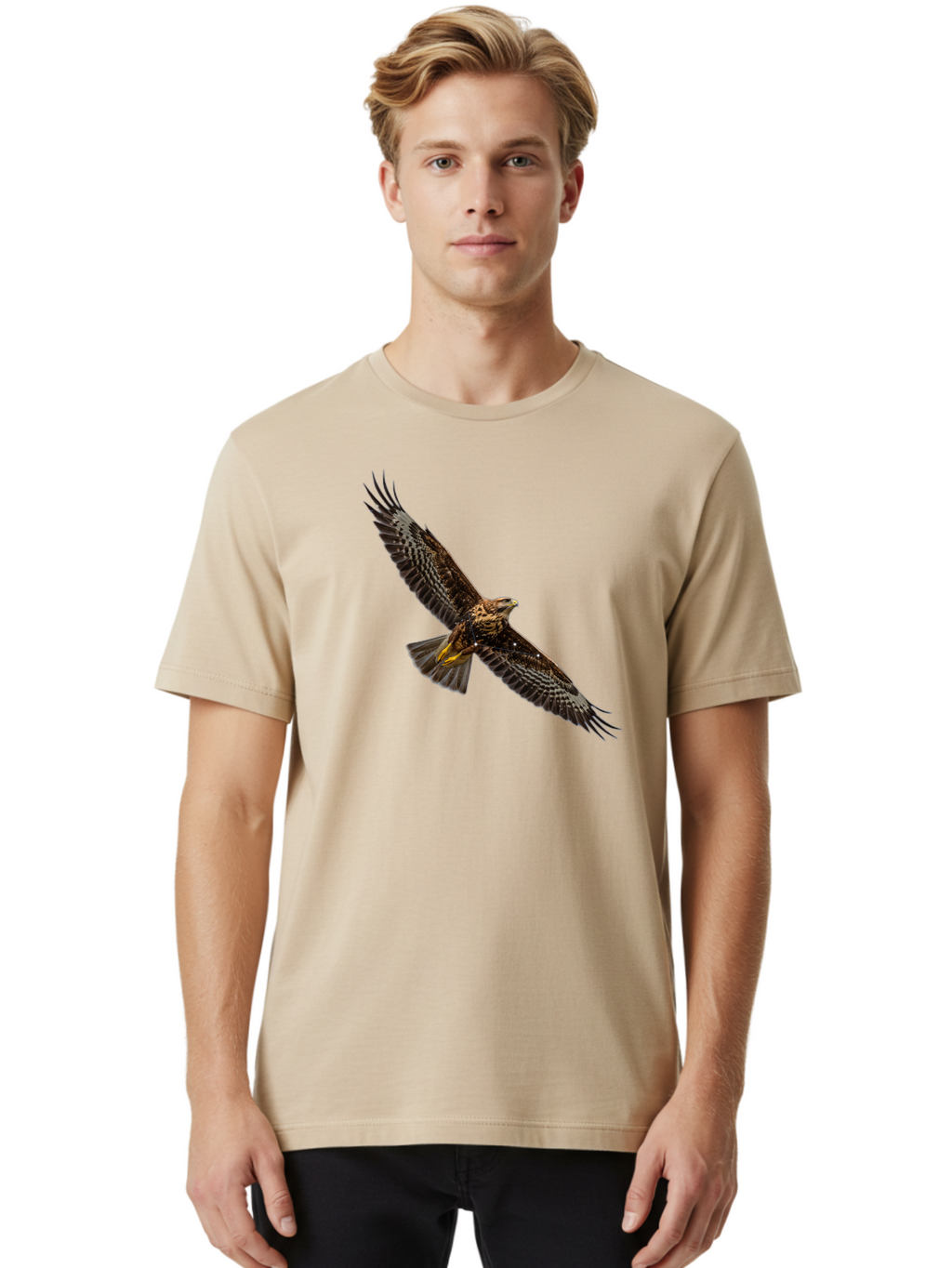 Bird-In-Flight-2 Men'S Graphic Tee, 100% Cotton, Comfortable Casual Summer Wear, Machine Washable, Vintage Camera, Old Camera, Antique Camera, Black Camera, Classic Photography, Photography Equipment, Nostalgic Device, Film Camera, Camera Art Bao119