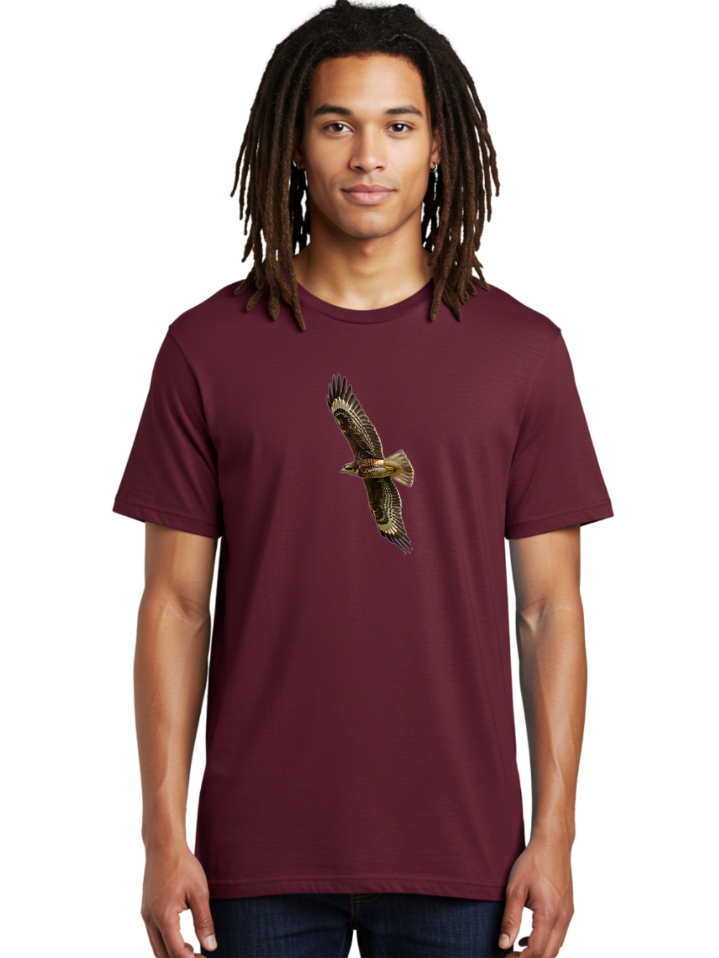 Bird-In-Flight-3 Men'S Graphic Tee, 100% Cotton, Comfortable Casual Summer Wear, Machine Washable, Vintage Camera, Old Camera, Antique Camera, Black Camera, Classic Photography, Photography Equipment, Nostalgic Device, Film Camera, Camera Art Bao120