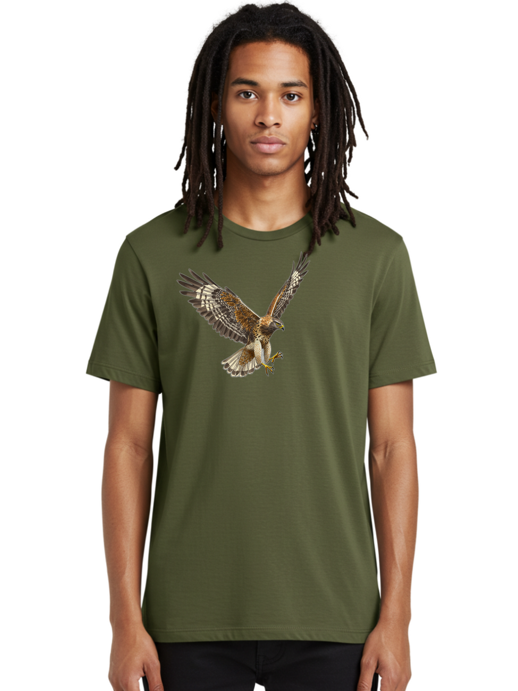 Bird-Of-Prey-In-Flight Men'S Graphic Tee, 100% Cotton, Comfortable Casual Summer Wear, Machine Washable, Vintage Camera, Old Camera, Antique Camera, Black Camera, Classic Photography, Photography Equipment, Nostalgic Device, Film Camera, Bao122